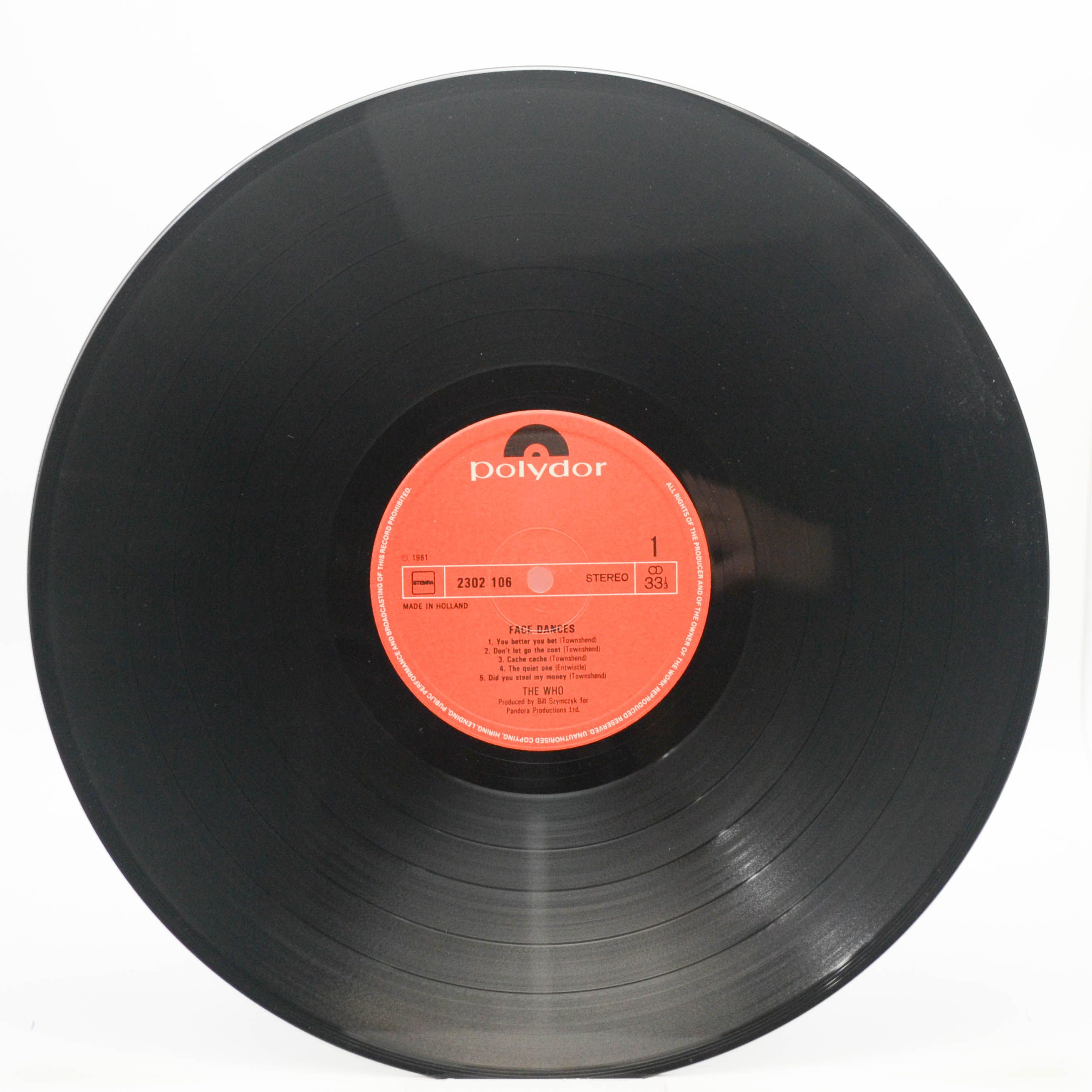 Who — Face Dances, 1981