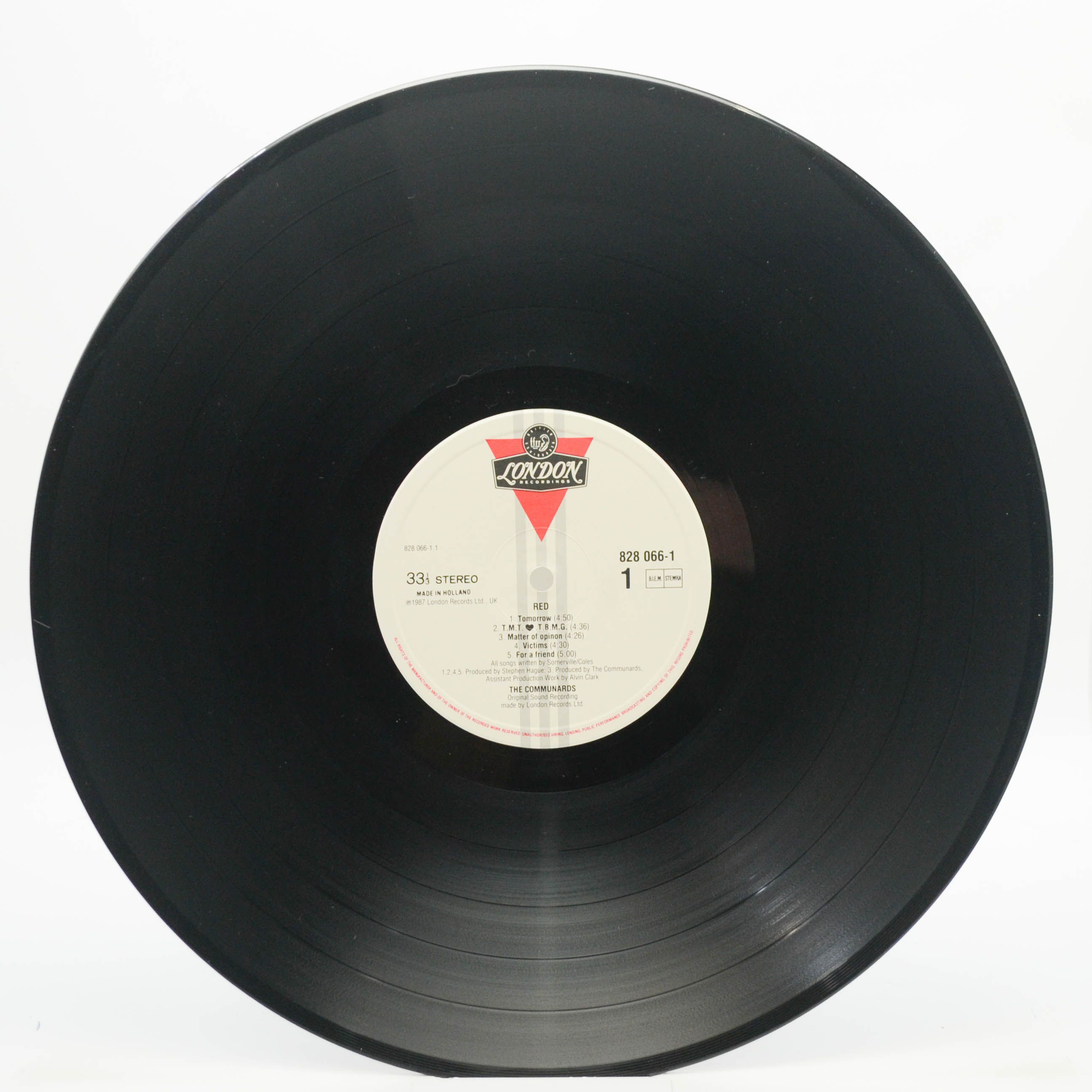 Communards — Red, 1987