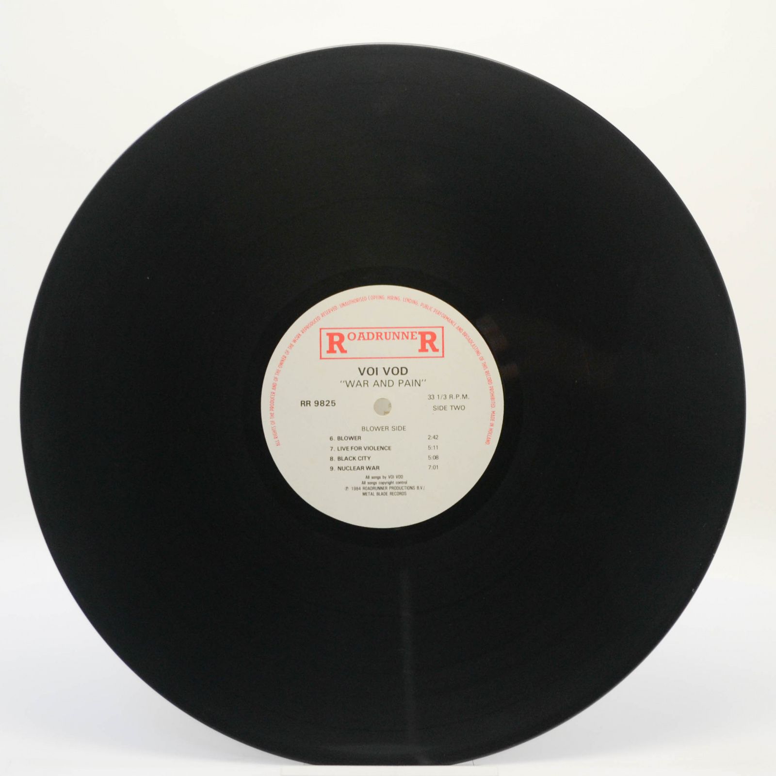 Voïvod — War And Pain, 1984