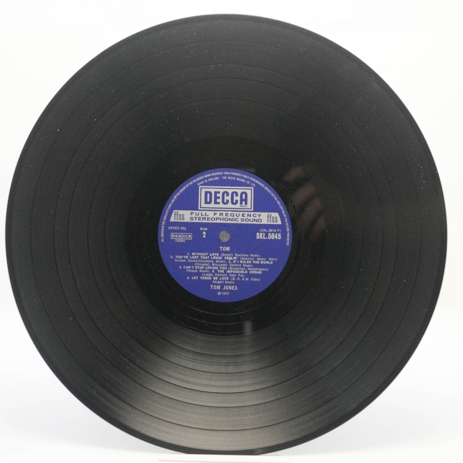 Tom Jones — Tom, 1970