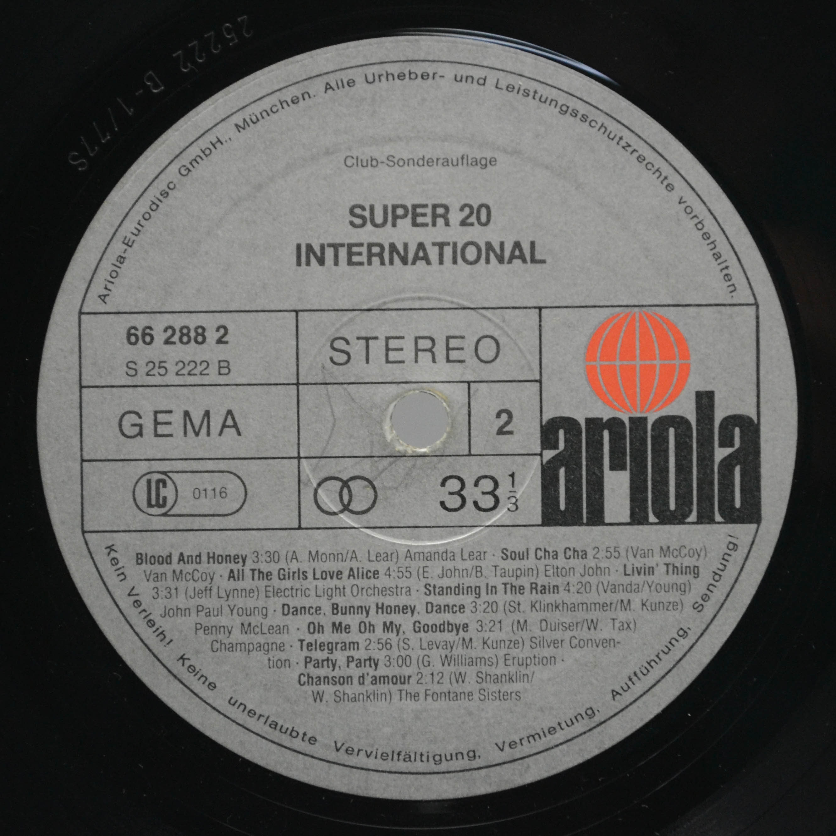 Various — Super 20 International, 1977