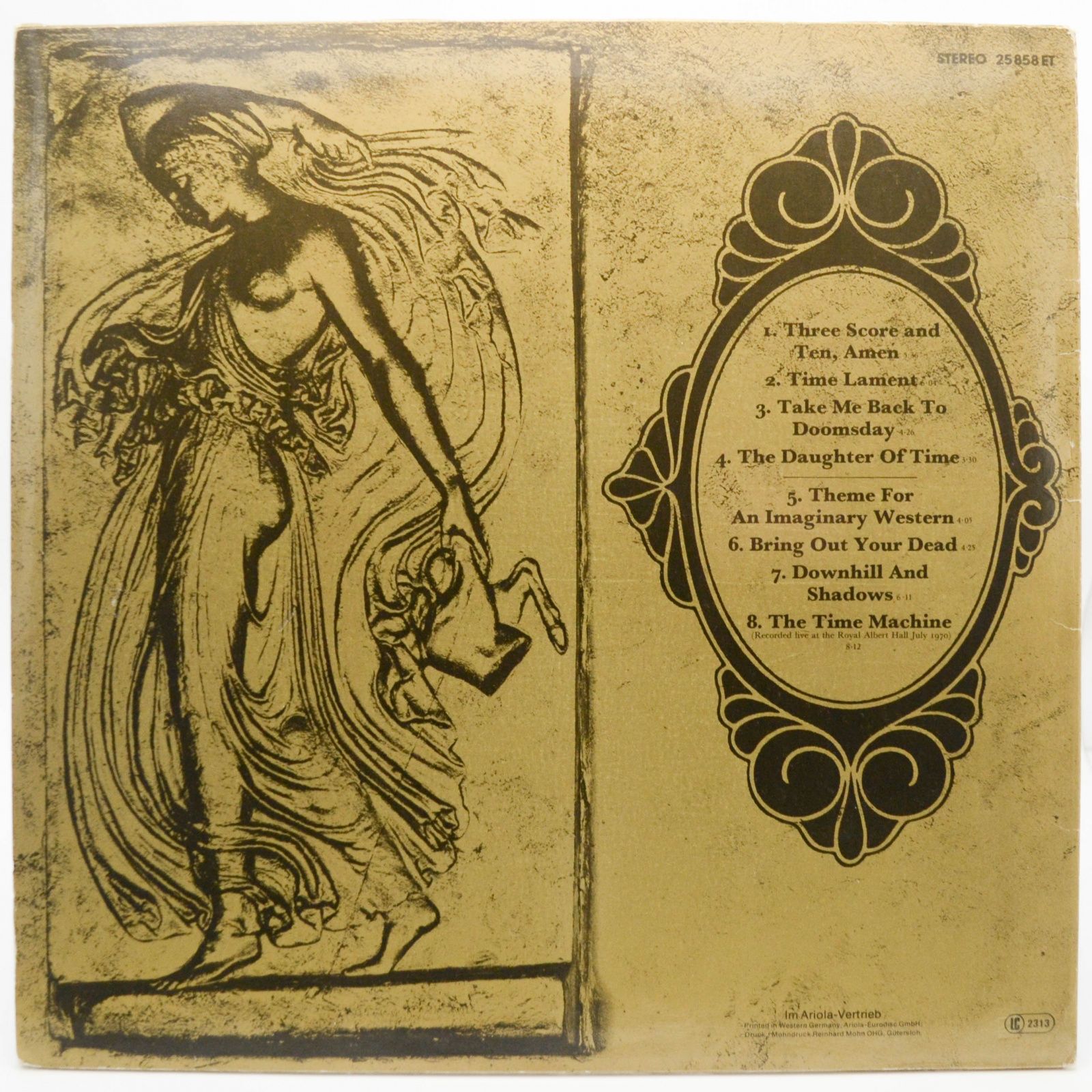 Colosseum — Daughter Of Time, 1970