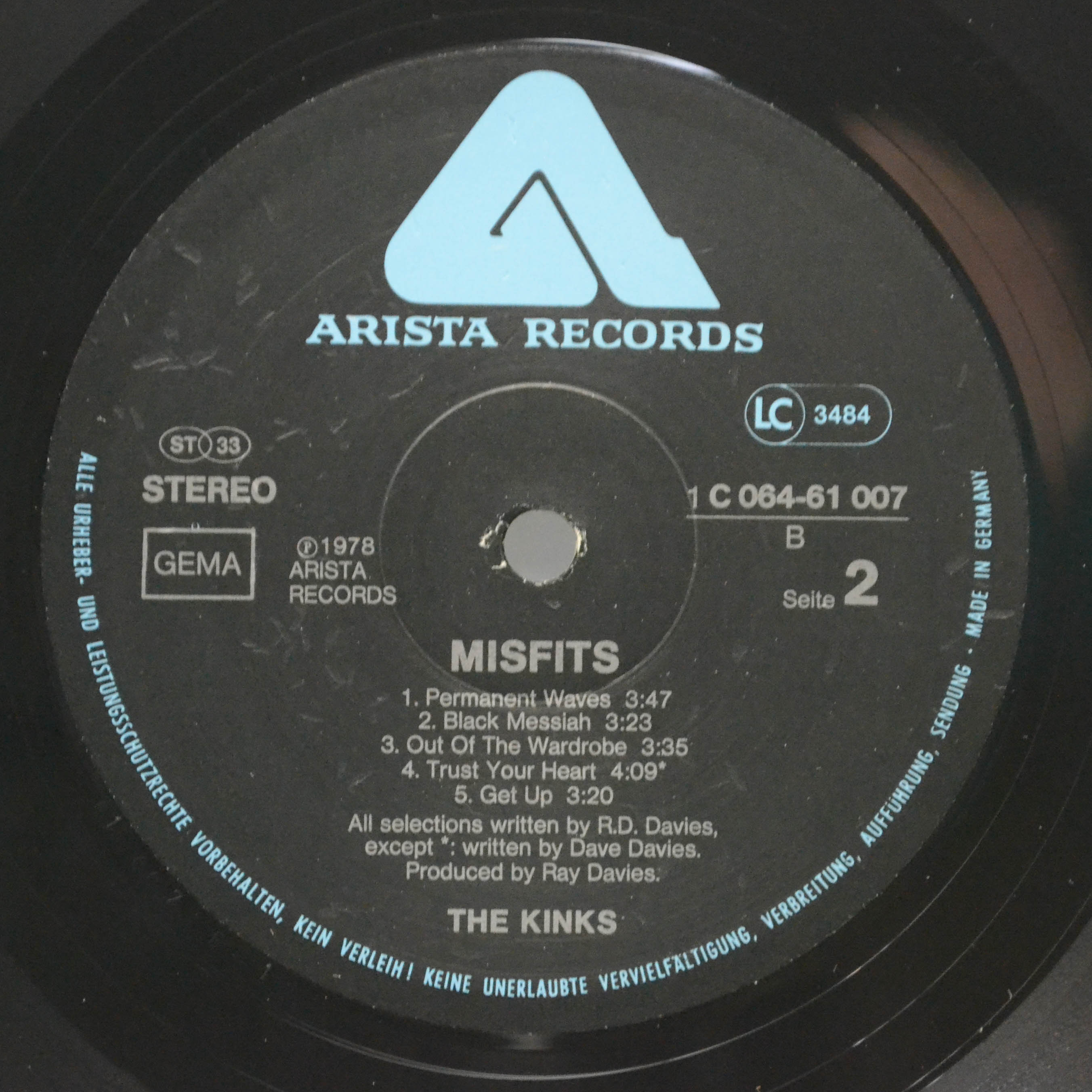 Kinks — Misfits, 1978