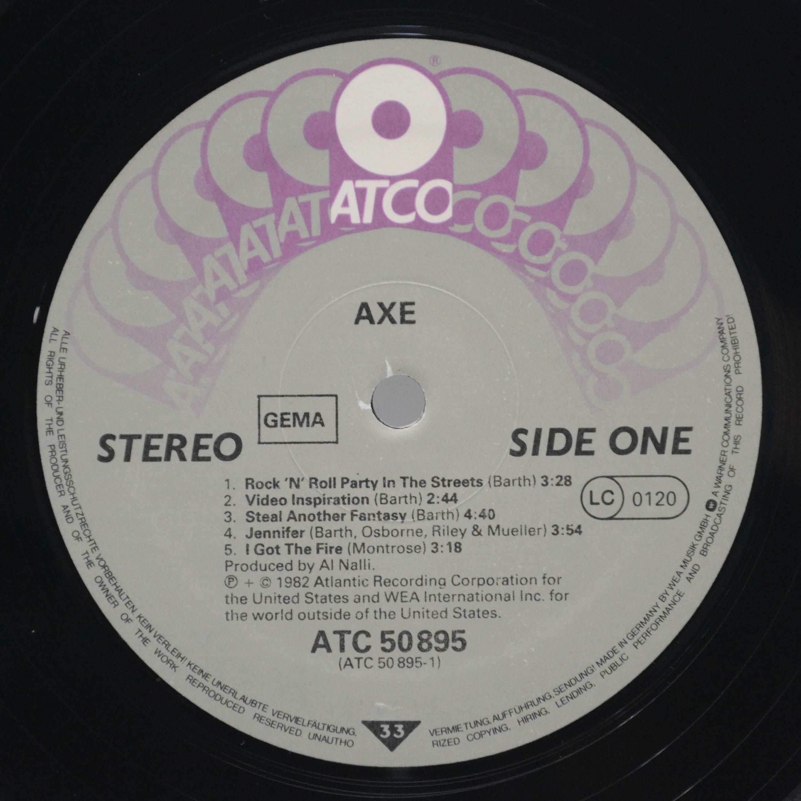 Axe — Offering, 1982