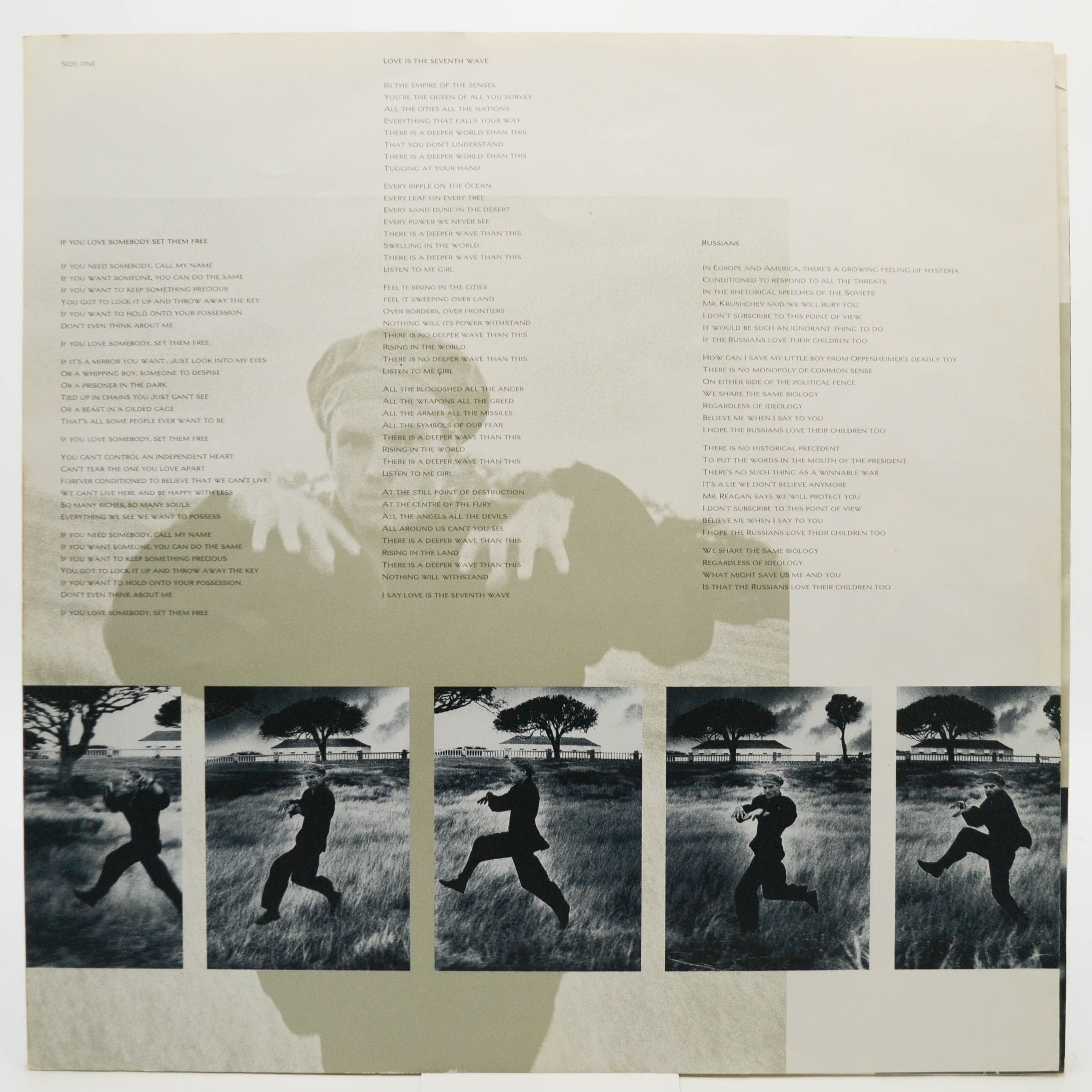 Sting — The Dream Of The Blue Turtles, 1985