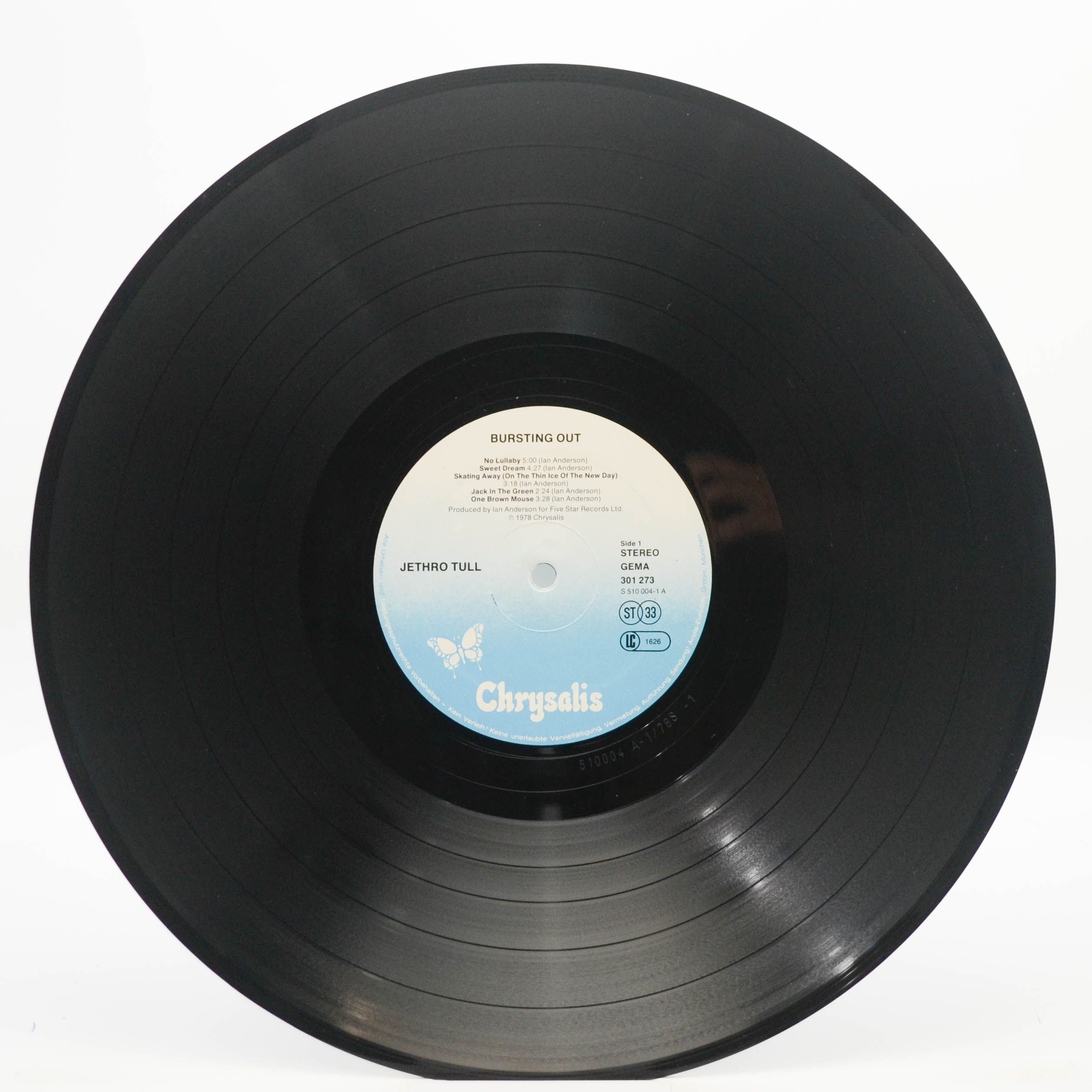 Jethro Tull — Live - Bursting Out (2LP), 1978