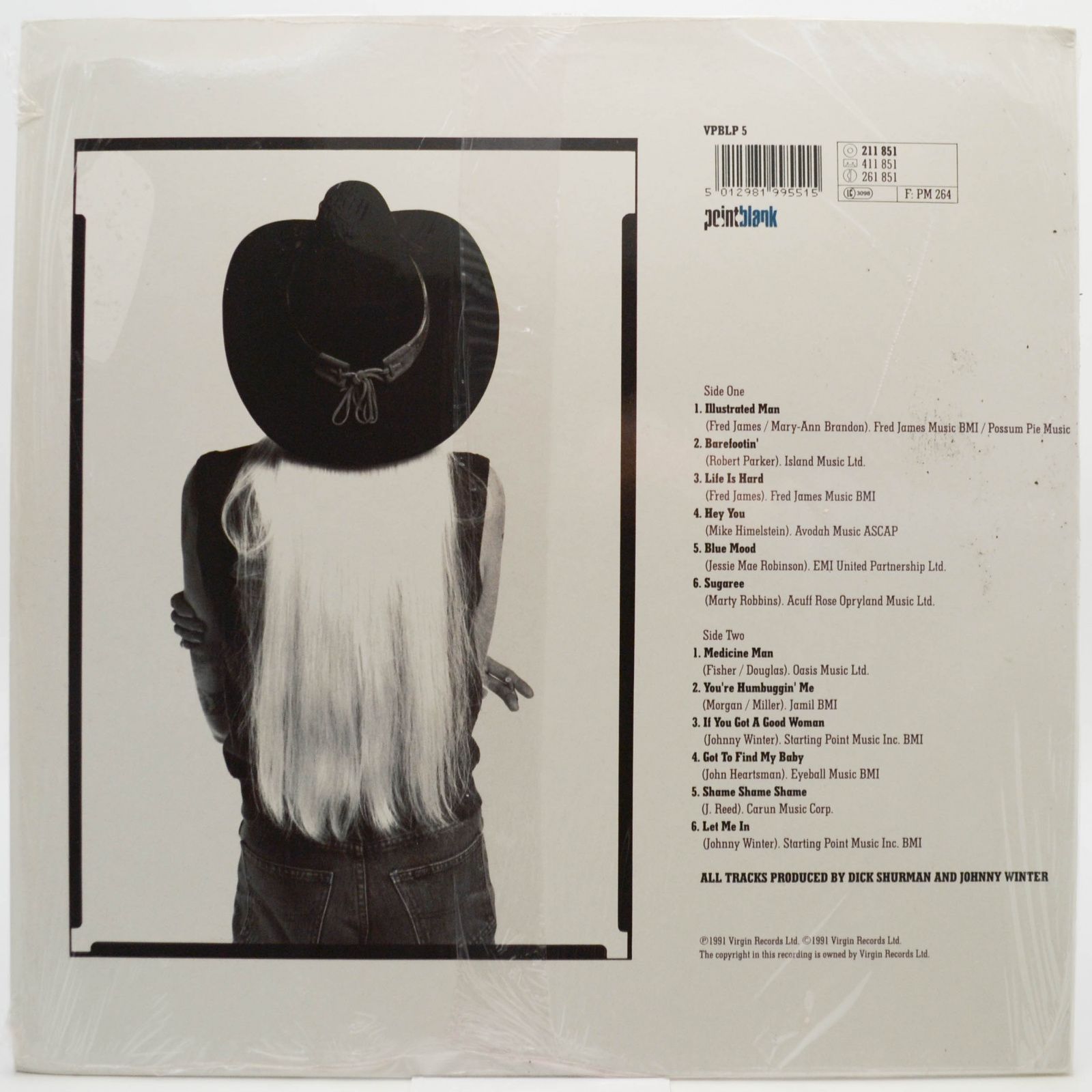 Johnny Winter — Let Me In, 1991