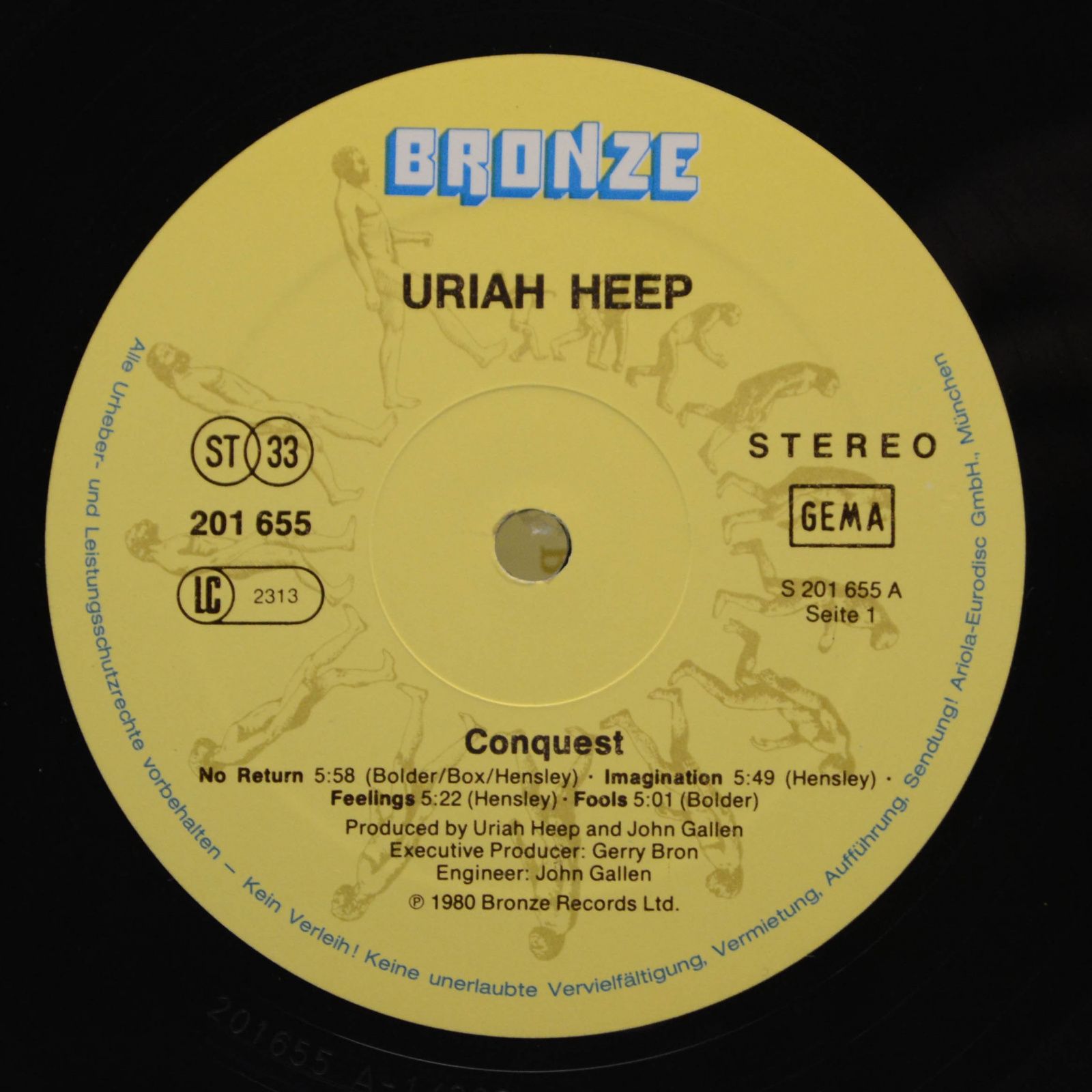 Uriah Heep — Conquest, 1980