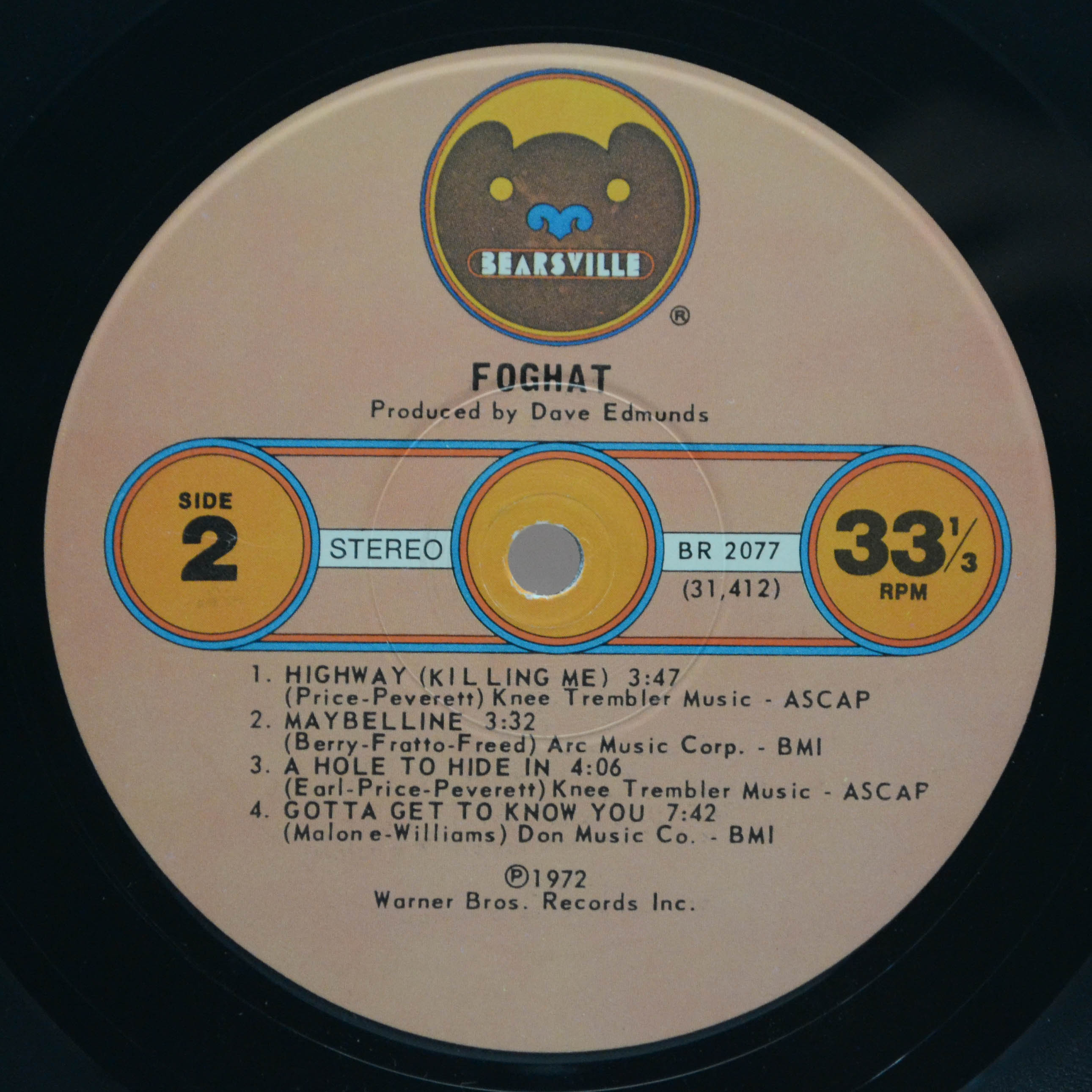 Foghat — Foghat (USA), 1972