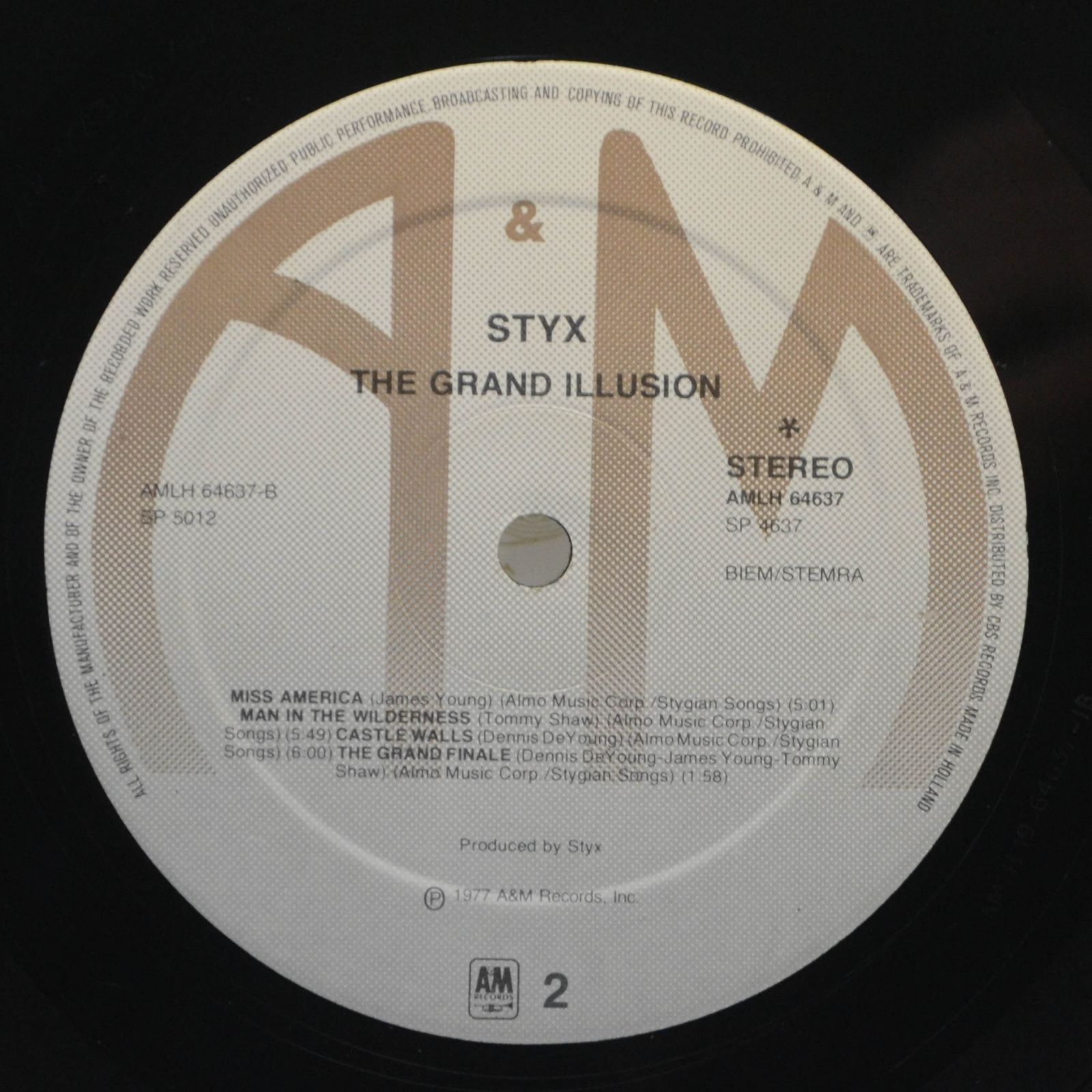 Styx — The Grand Illusion, 1977