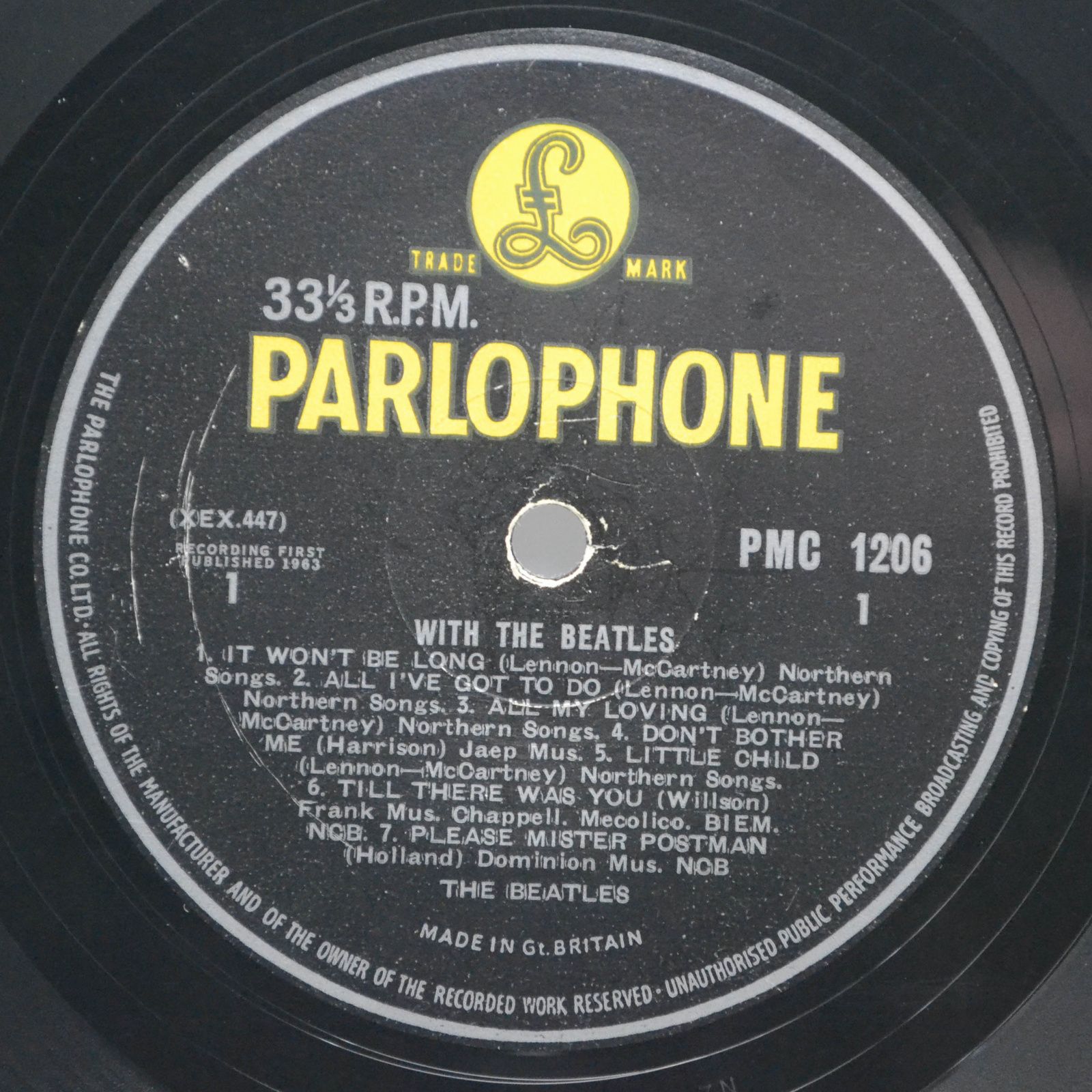 Beatles — With The Beatles (UK), 1963