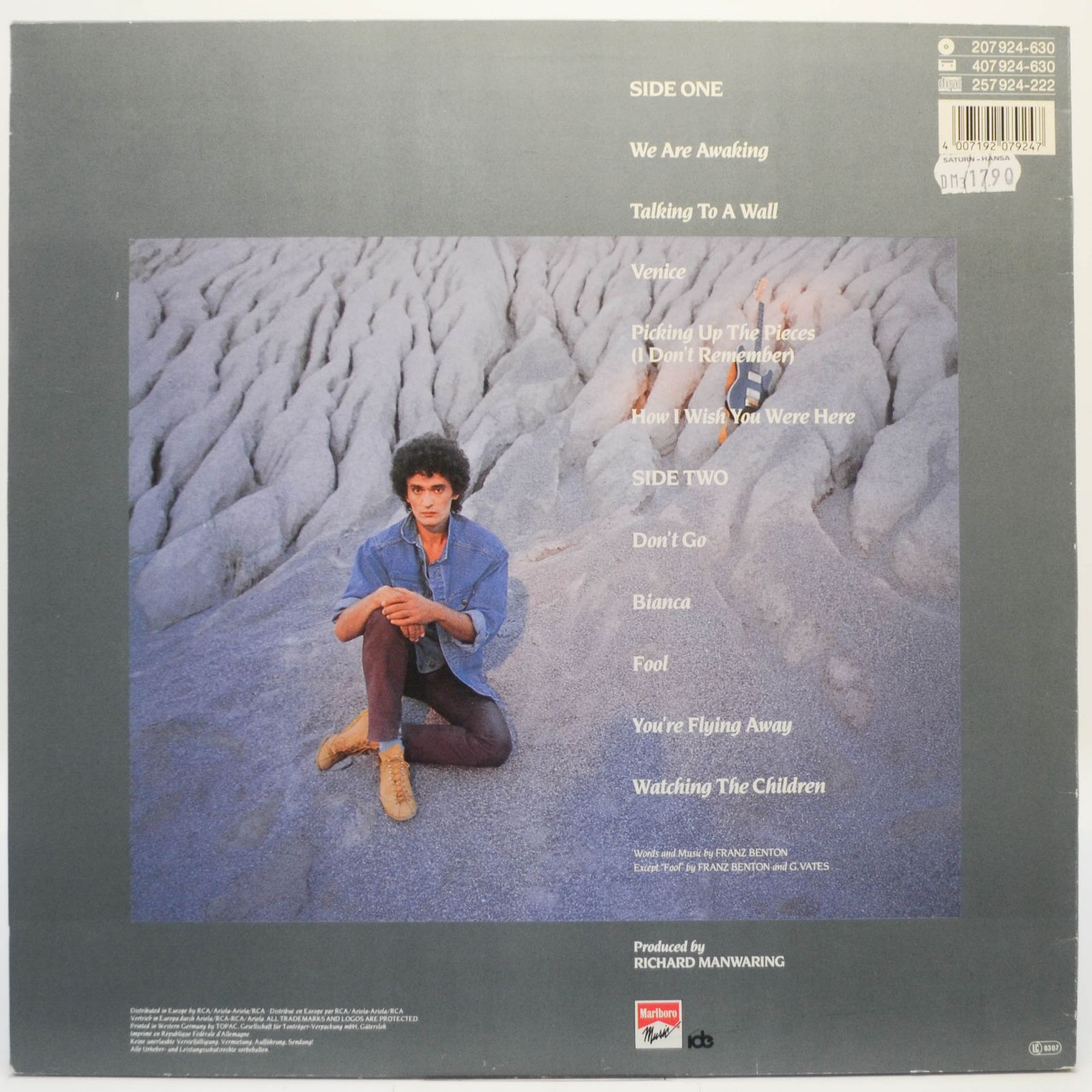 Franz Benton — Talking To A Wall, 1986