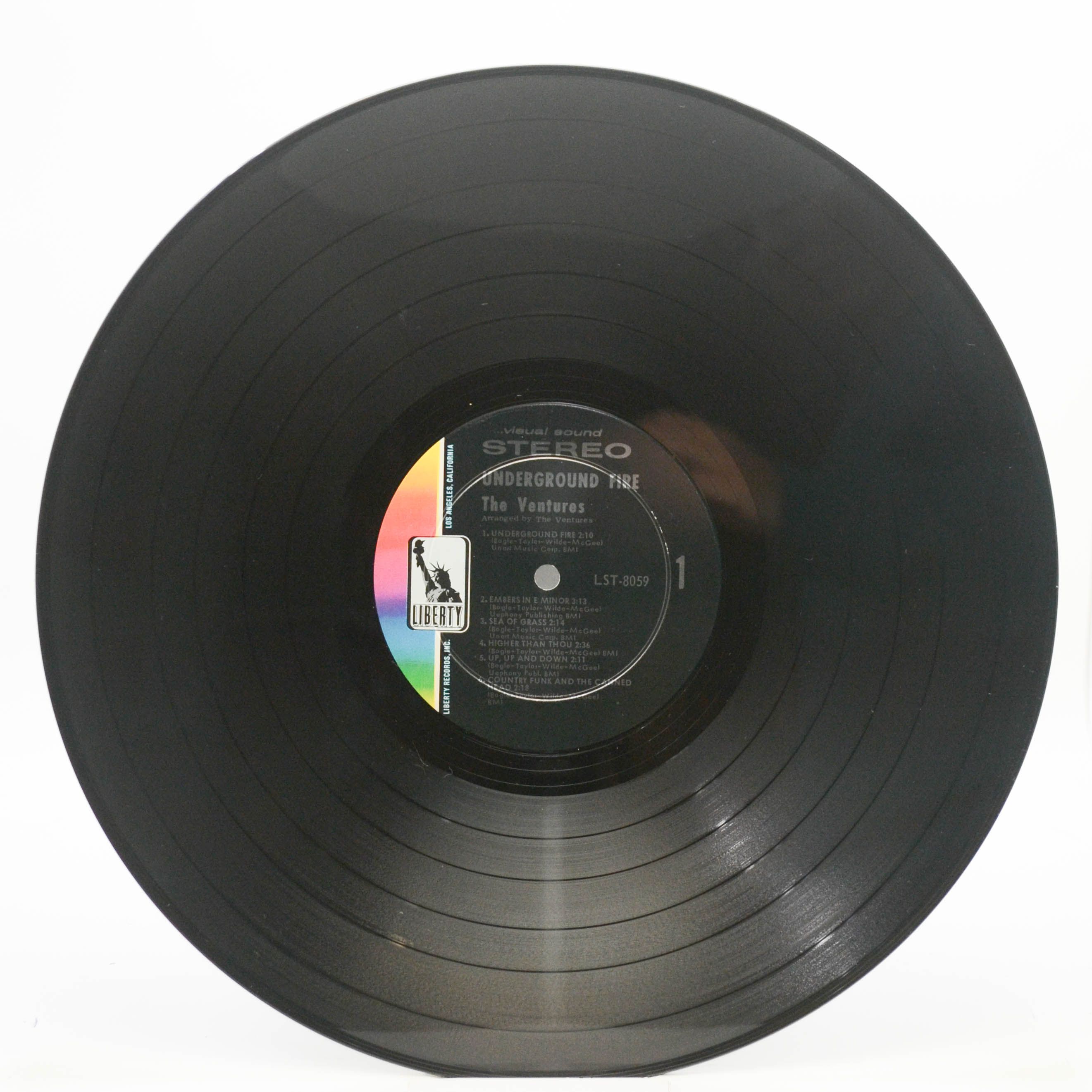 Ventures — Underground Fire (1-st, USA), 1969