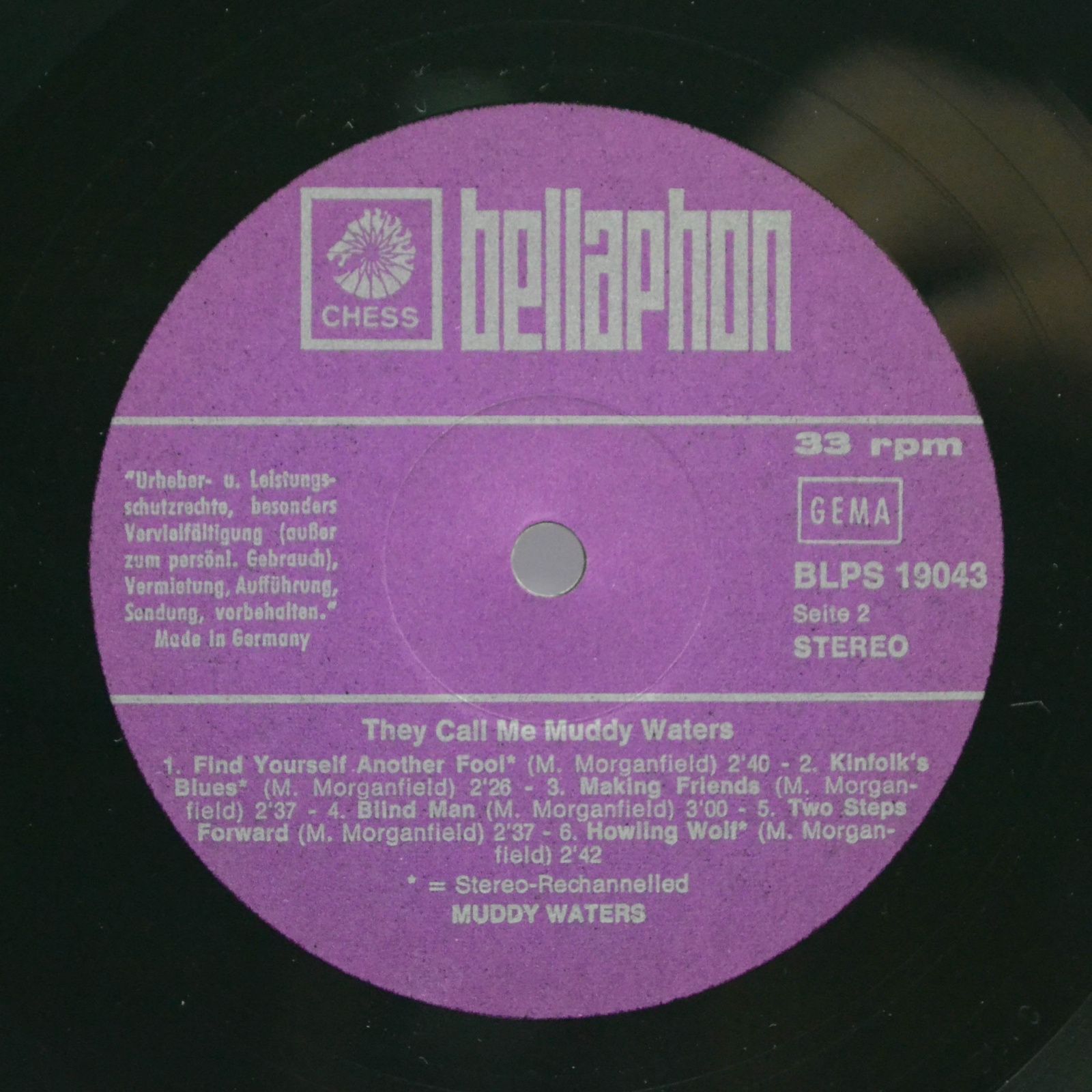 Muddy Waters — They Call Me Muddy Waters, 1971