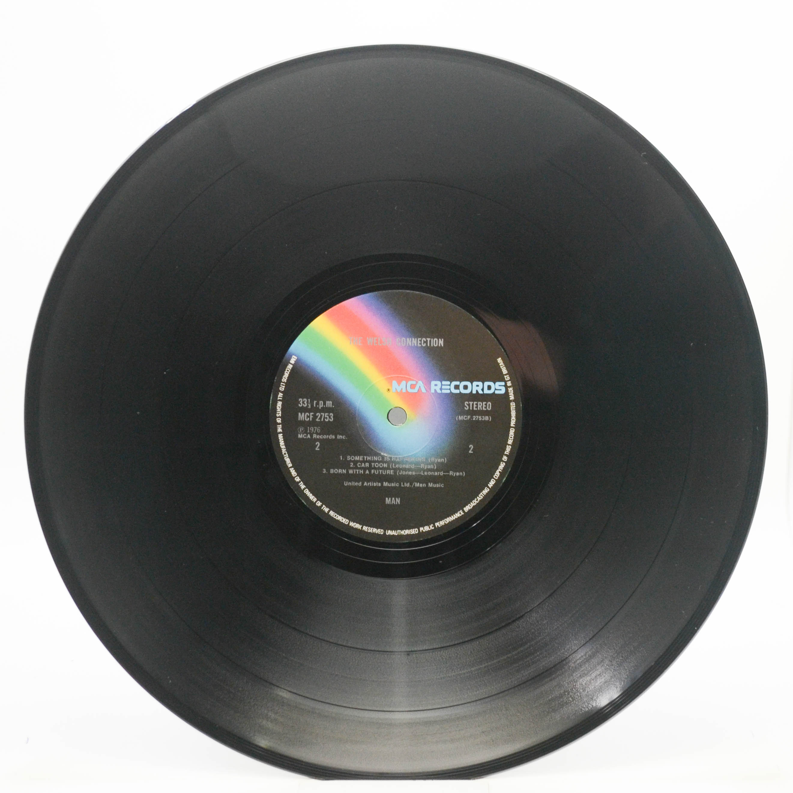 Man — The Welsh Connection (1-st, UK), 1976