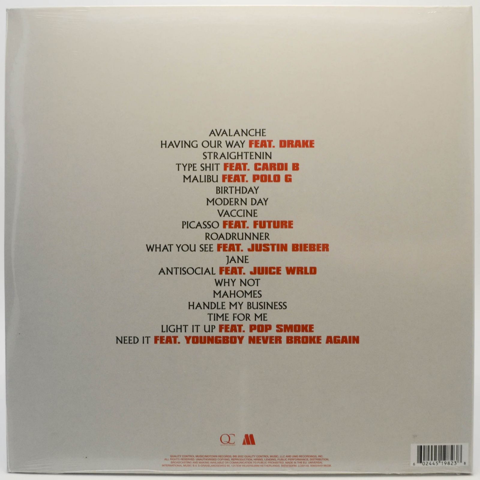 Migos — Culture III (2LP), 2021