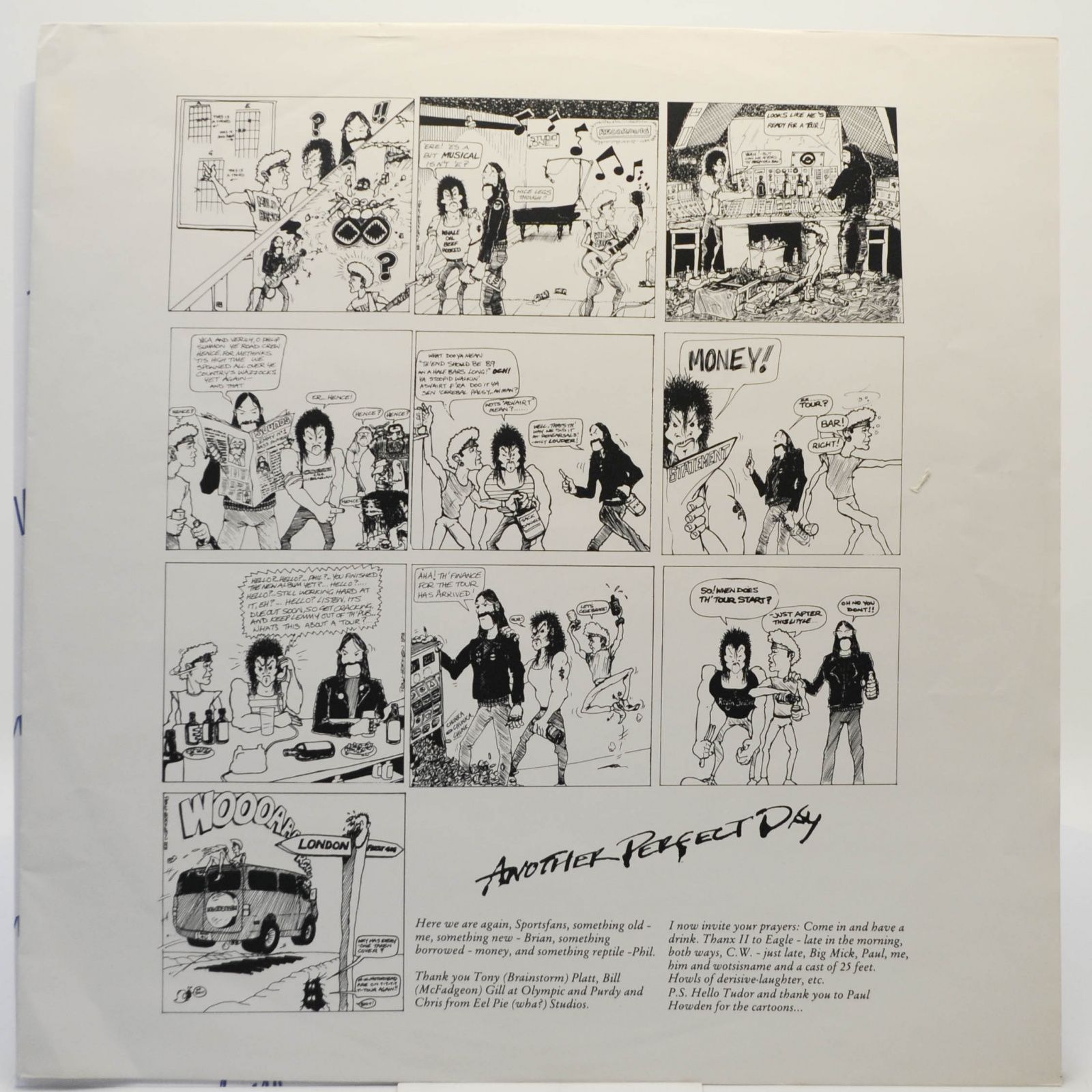 Motörhead — Another Perfect Day, 1983