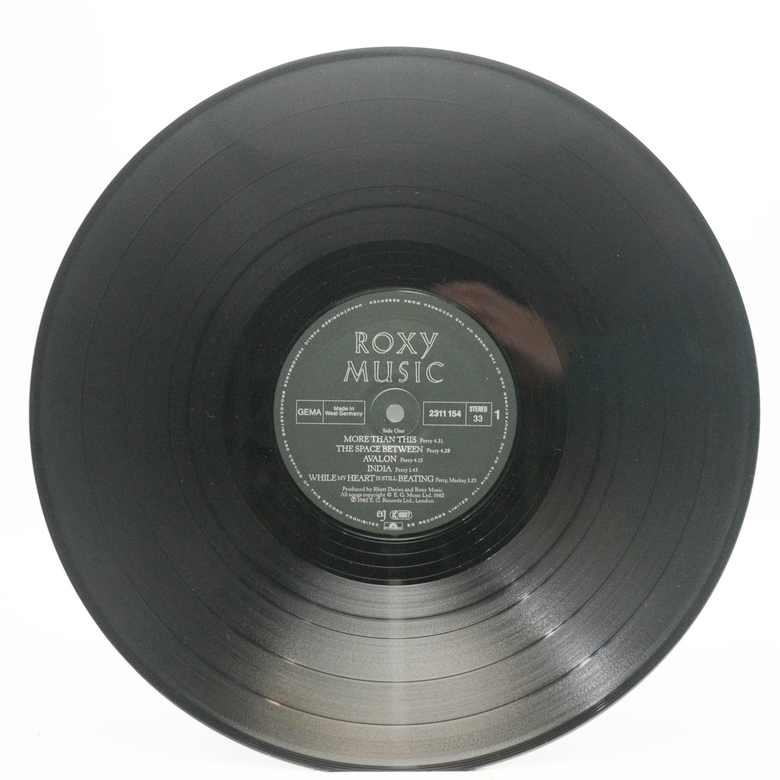 Roxy Music — Avalon, 1982