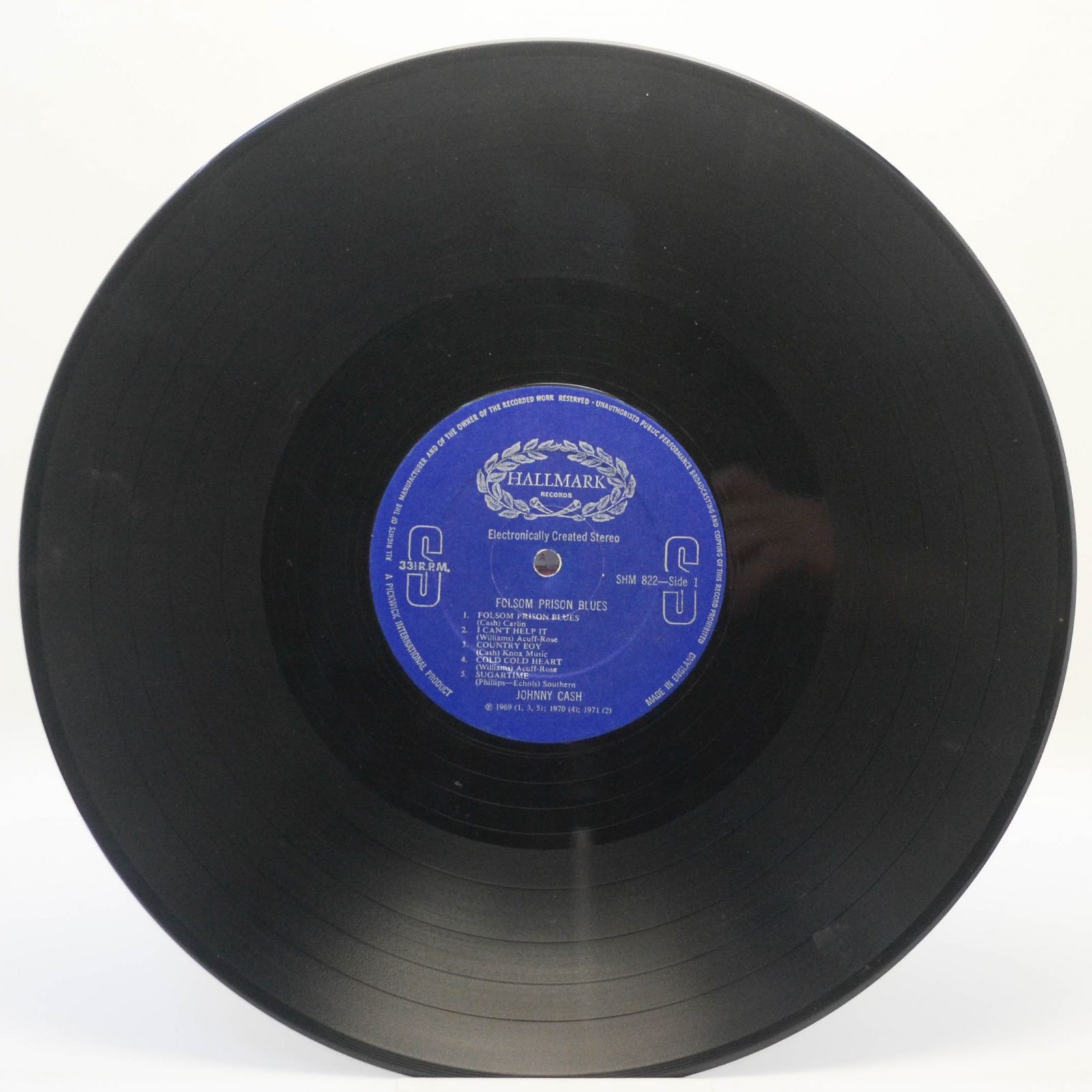 Johnny Cash — Folsom Prison Blues Vol. 1, 1973