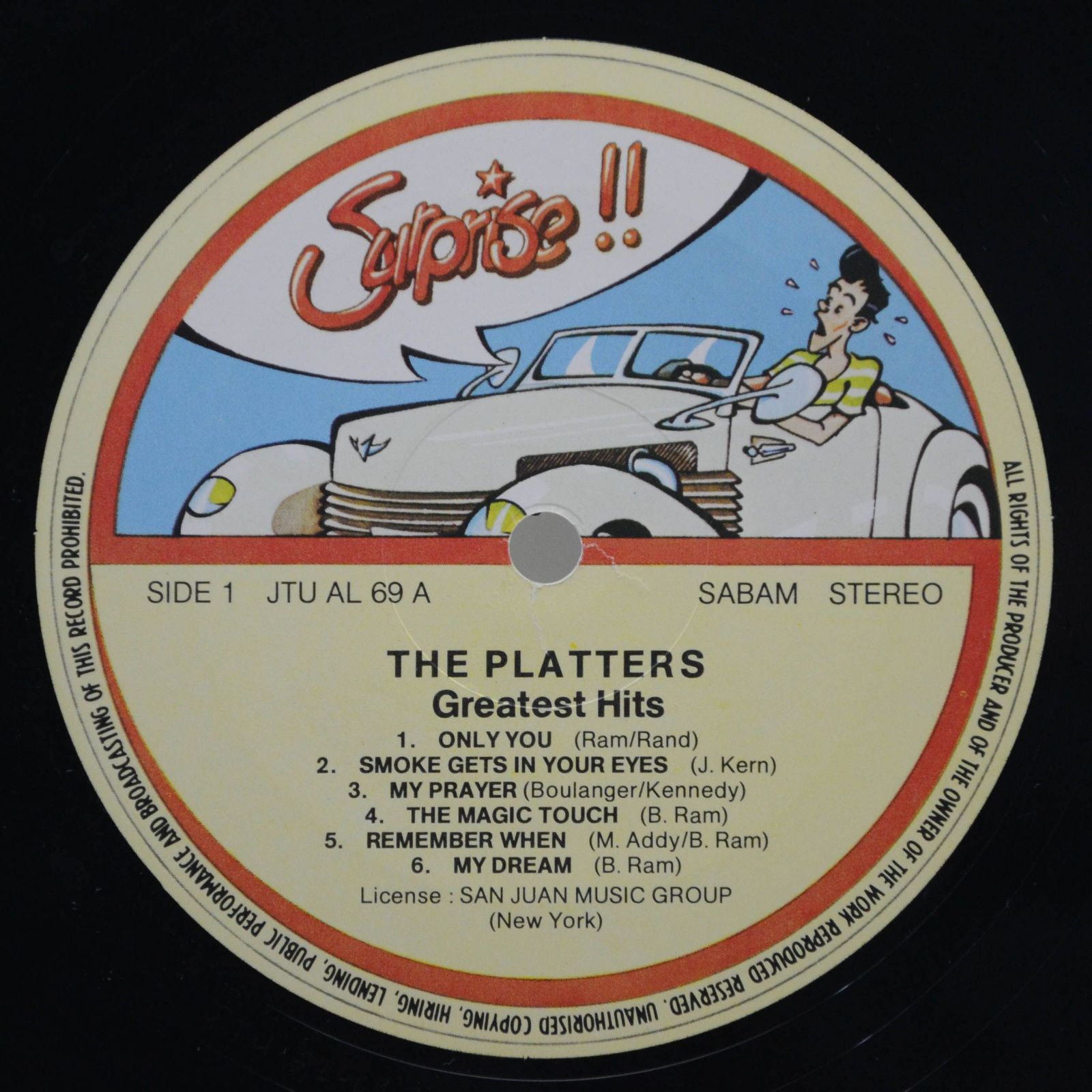 Platters — Greatest Hits, 1981