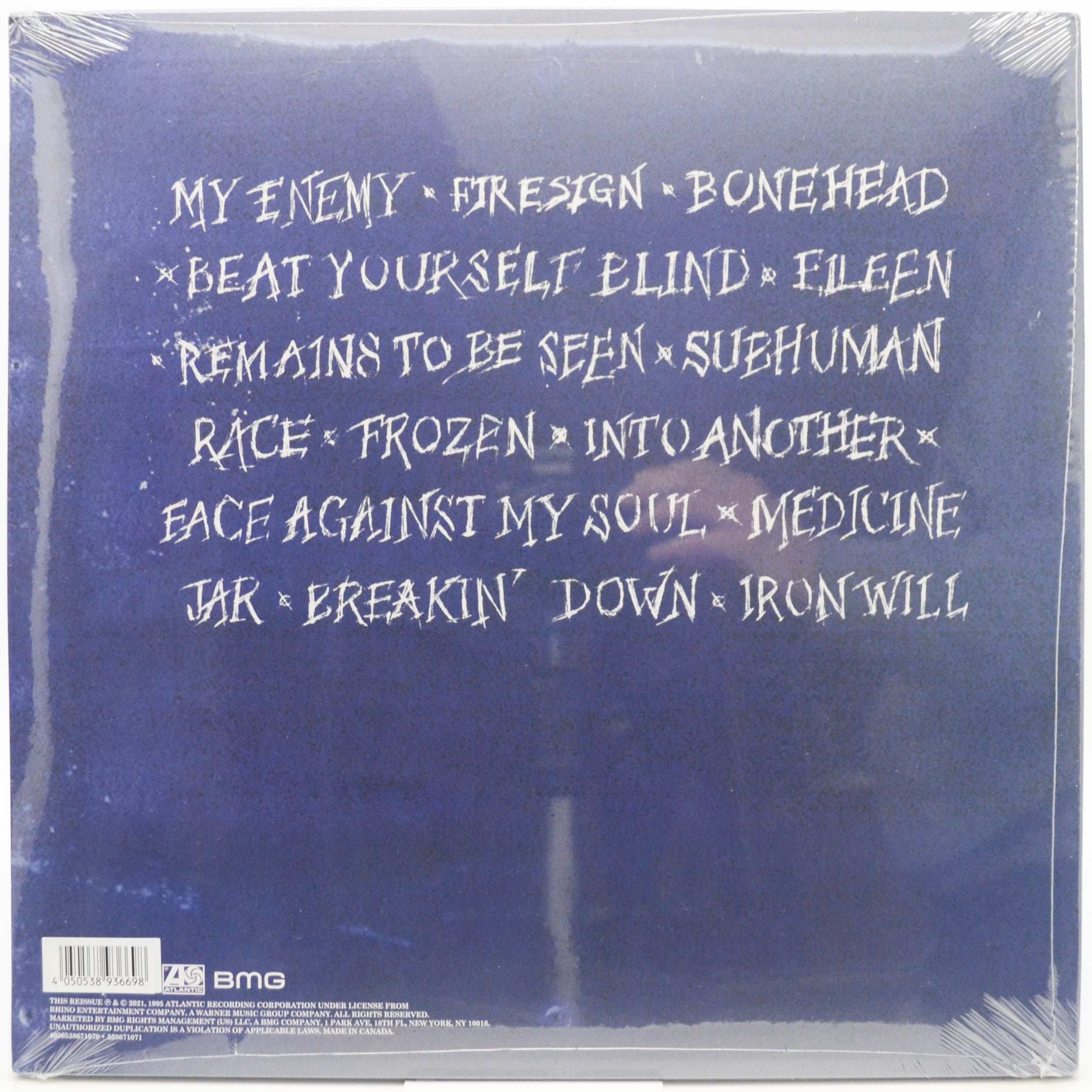 Skid Row — Subhuman Race (2LP), 1995