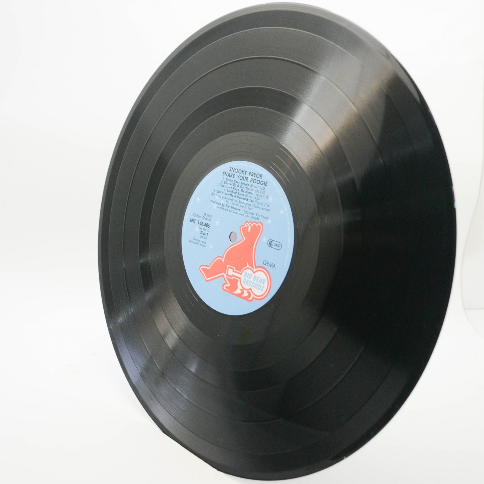 Snooky Prior — Shake Your Boogie, 1976