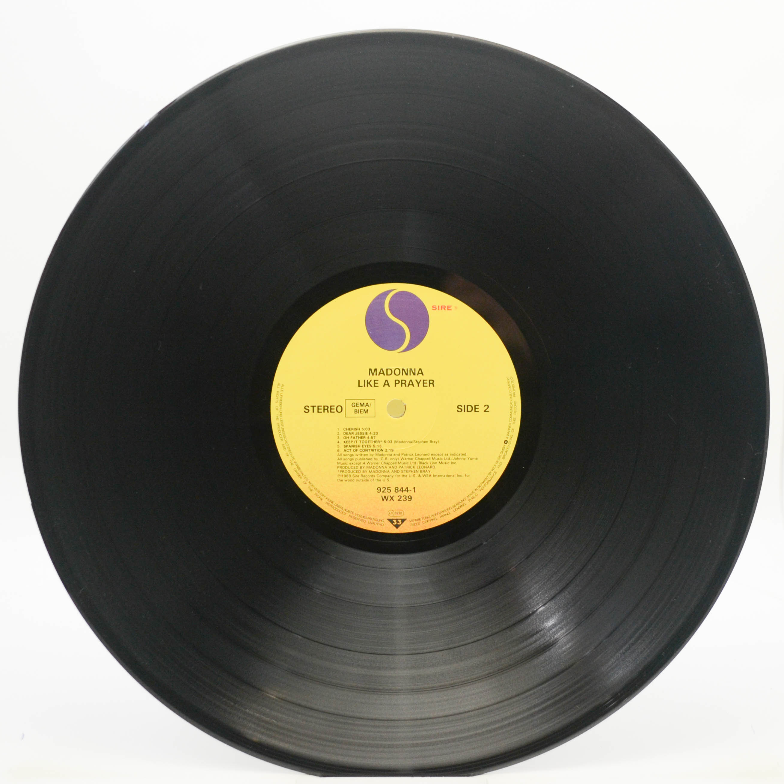 Madonna — Like A Prayer, 1989