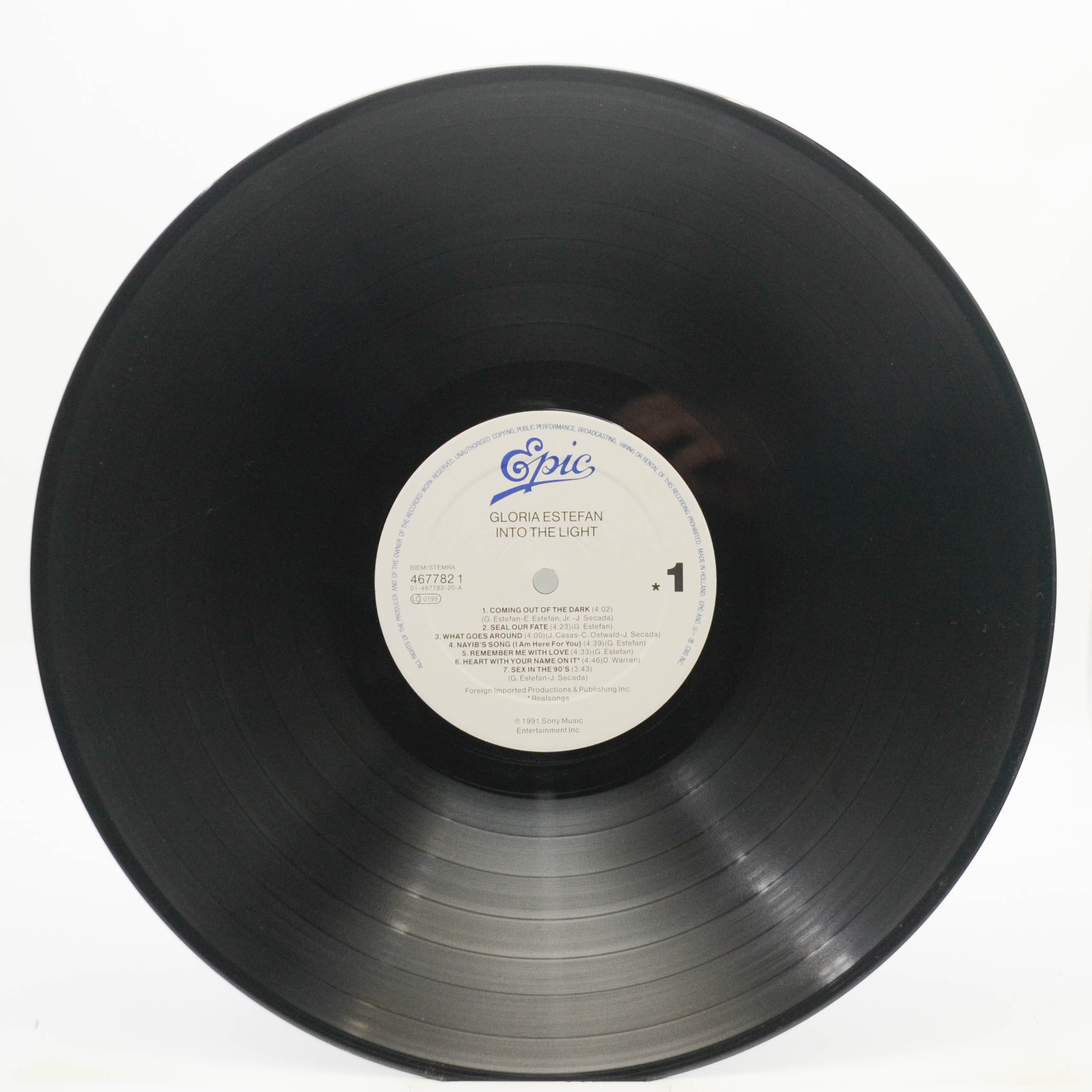 Gloria Estefan — Into The Light, 1991