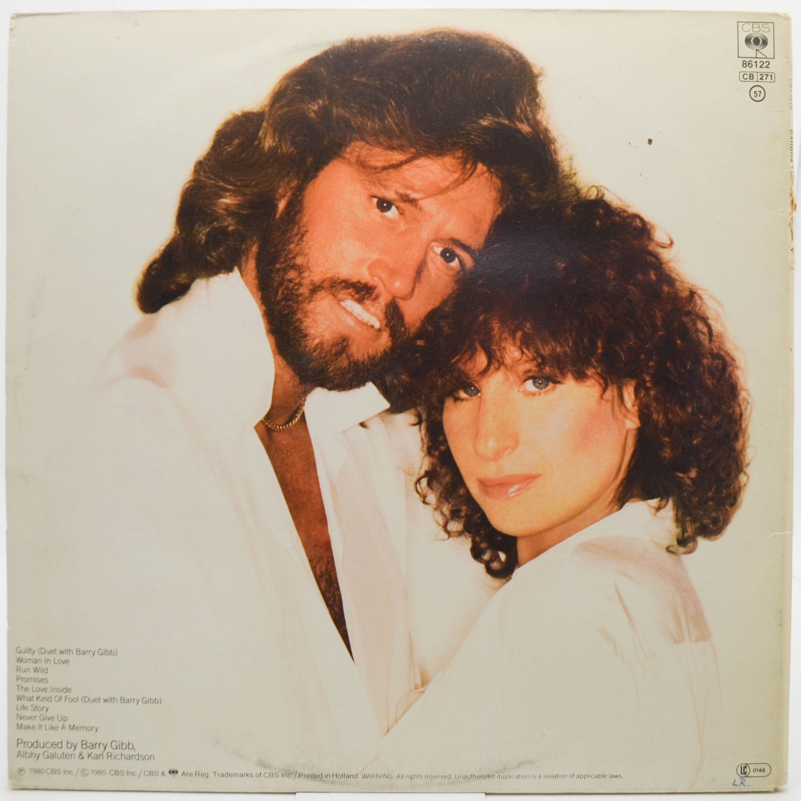 Streisand — Guilty, 1980