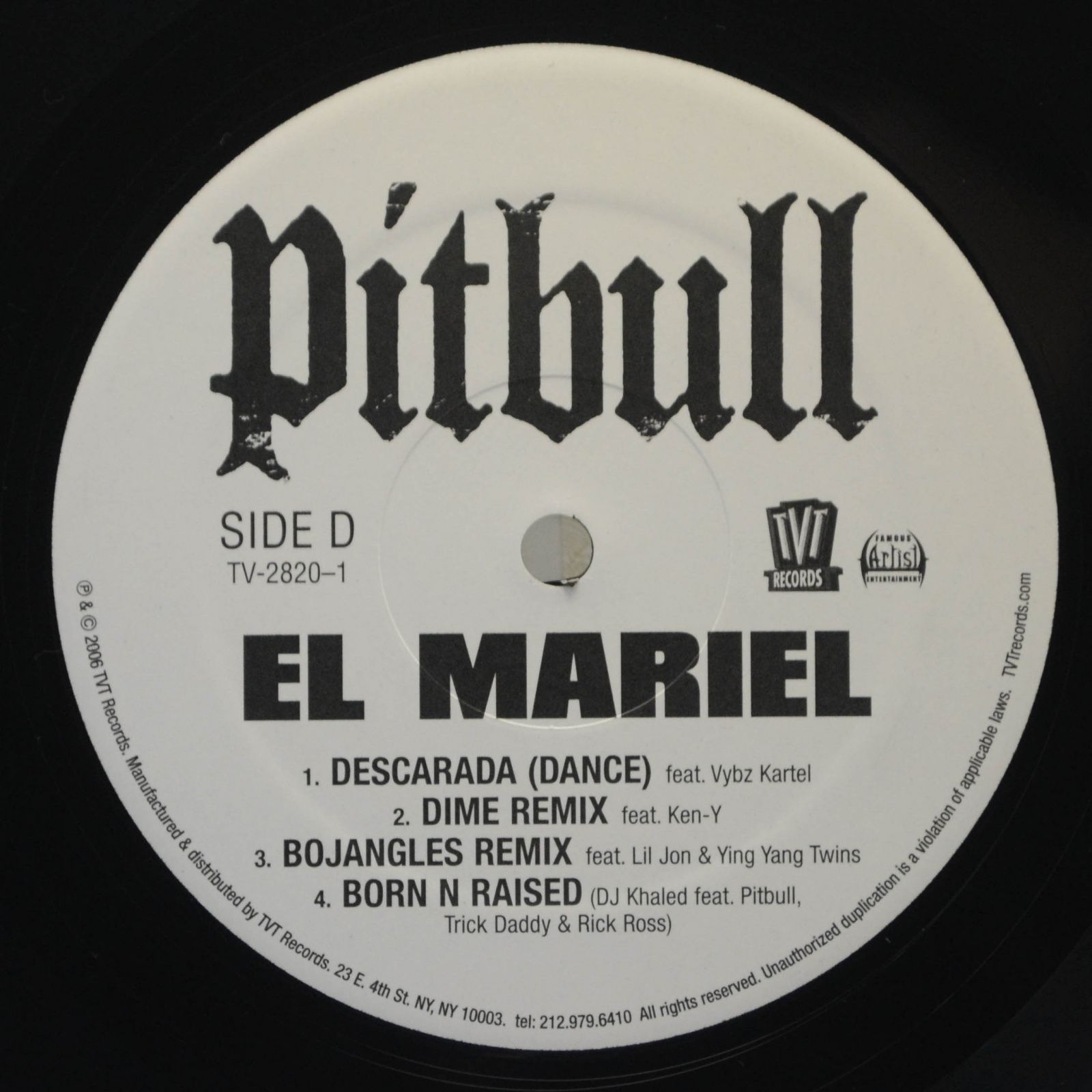 Pitbull — El Mariel, 2006