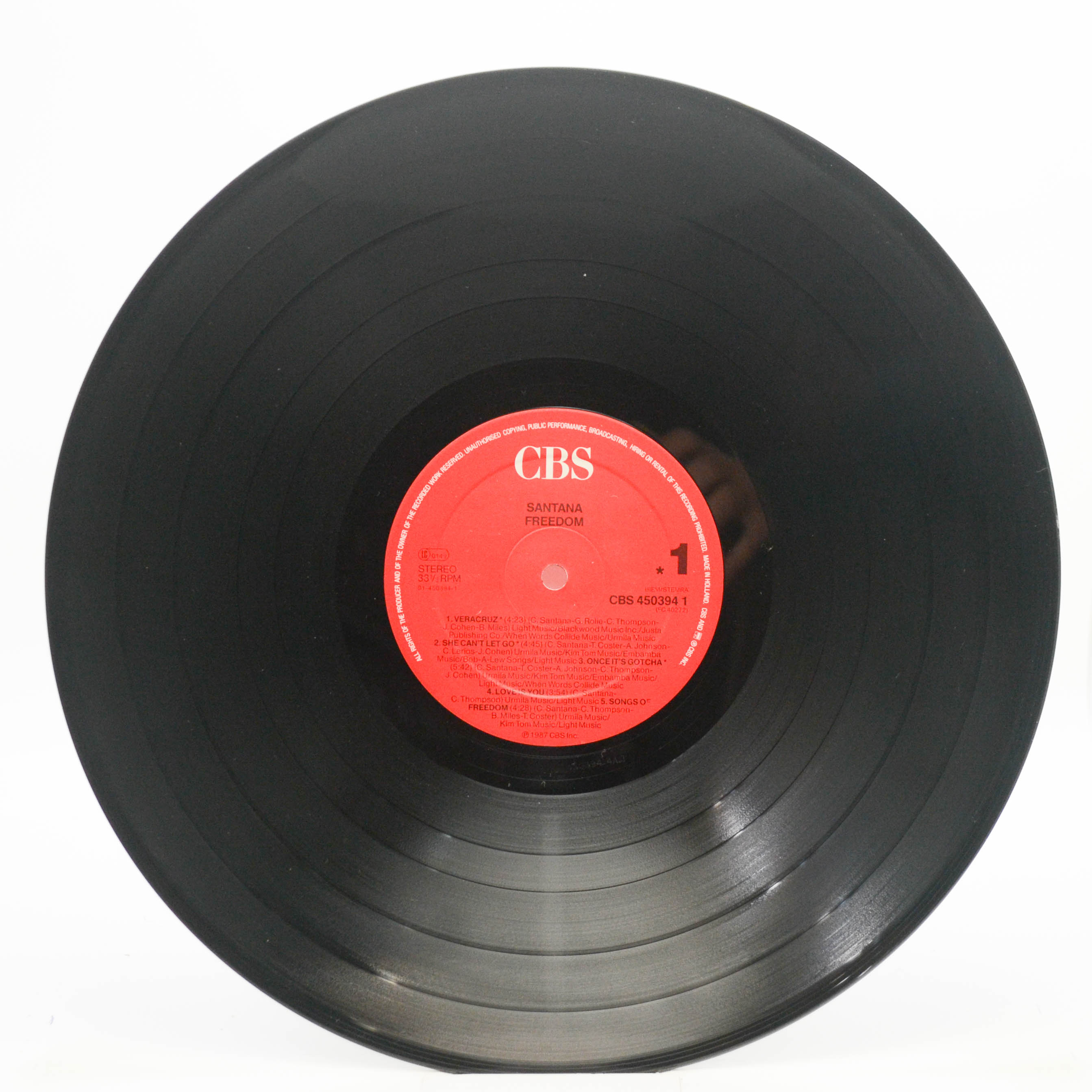 Santana — Freedom, 1987