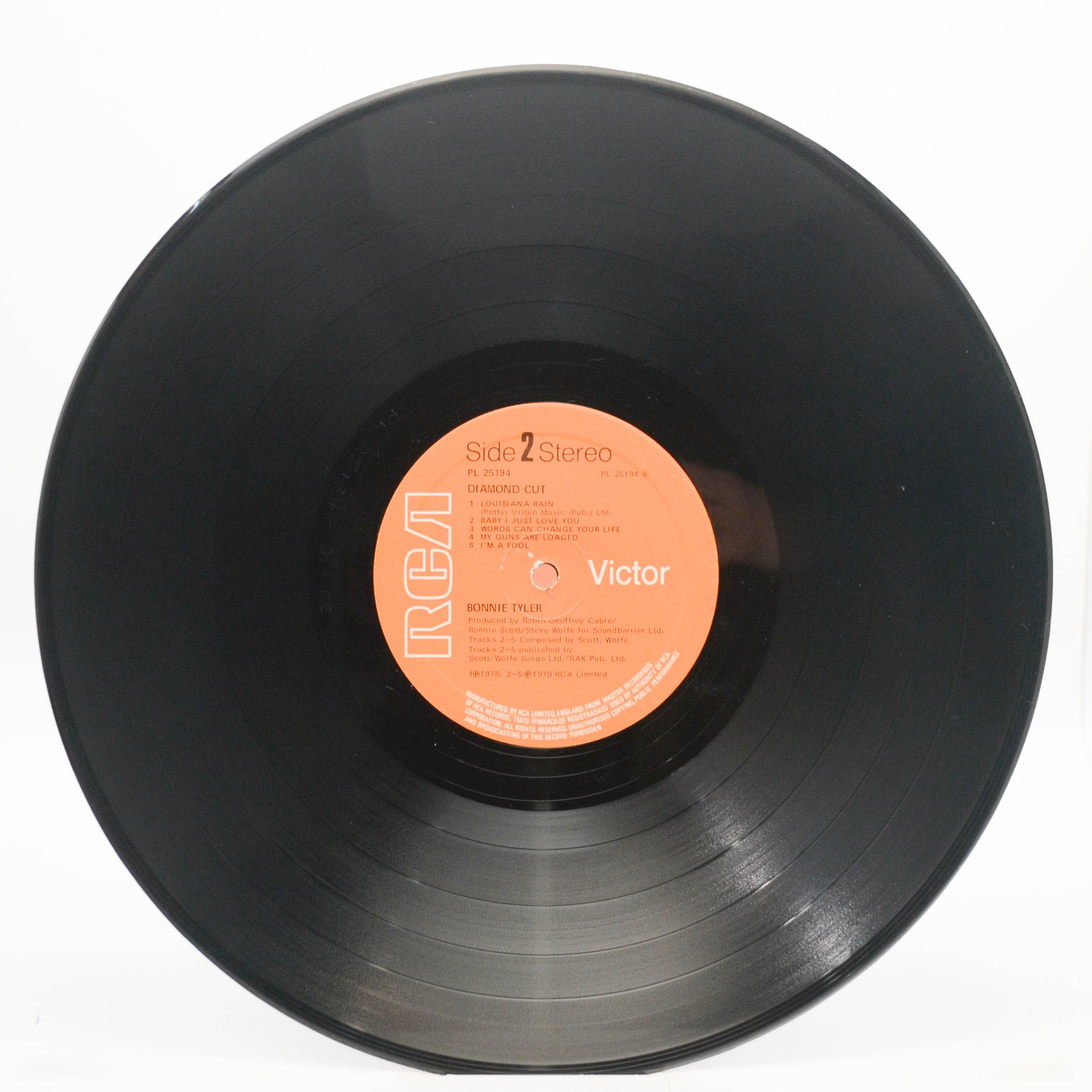 Bonnie Tyler — Diamond Cut (1-st, UK), 1979