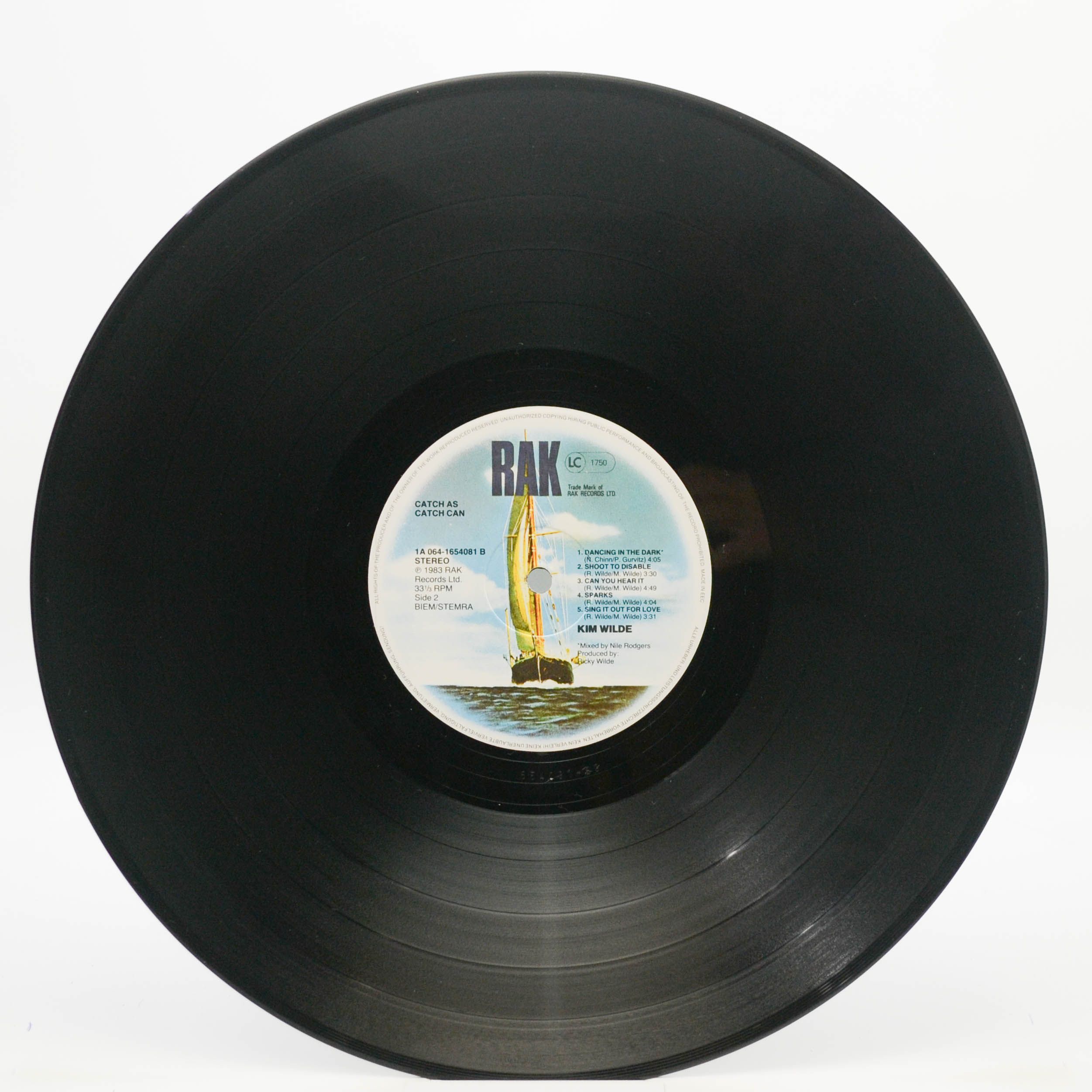 Kim Wilde — Catch As Catch Can, 1983