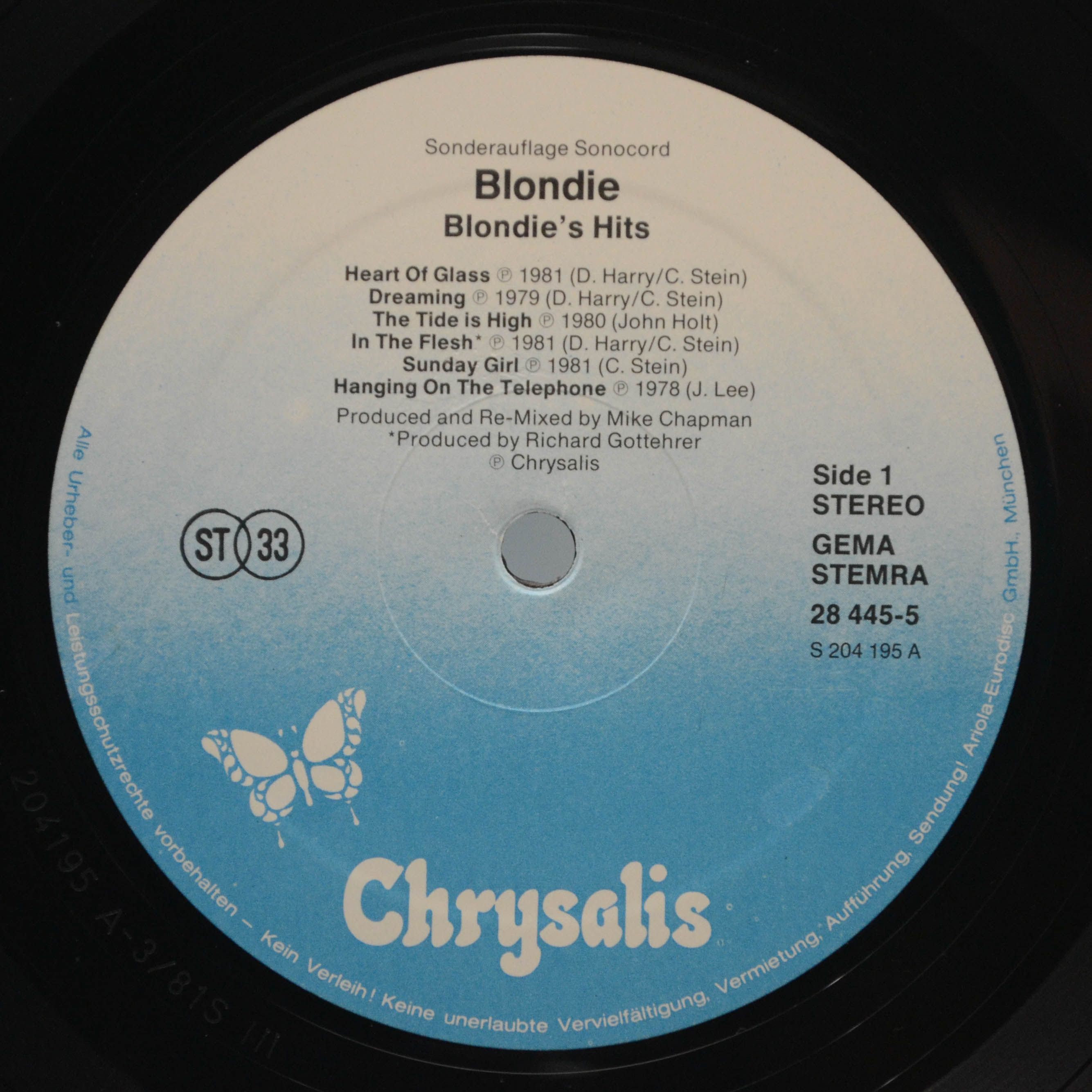 Blondie — Blondie's Hits, 1981