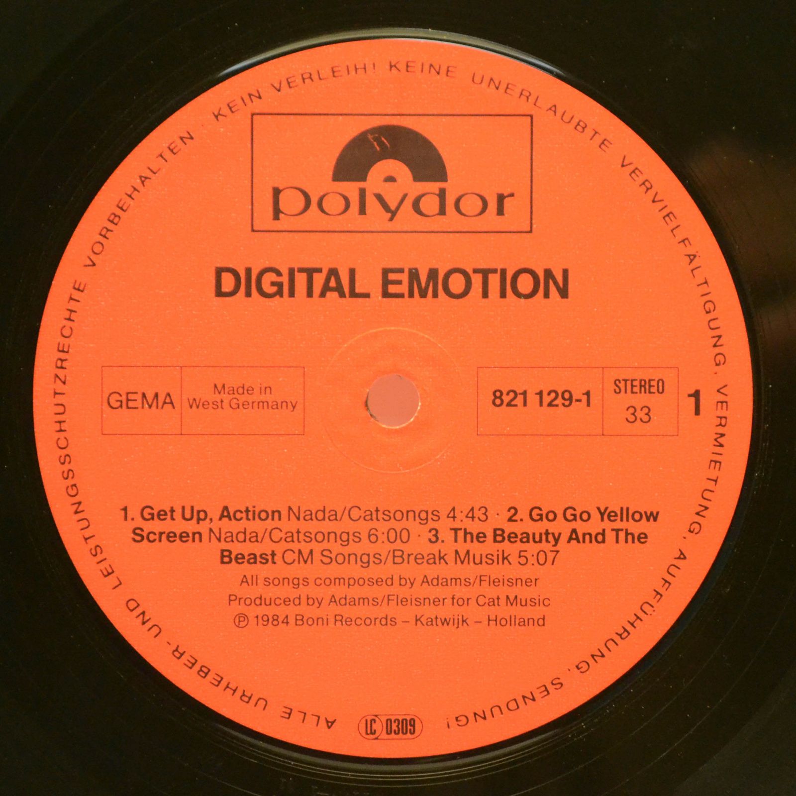 Digital Emotion — Digital Emotion, 1984