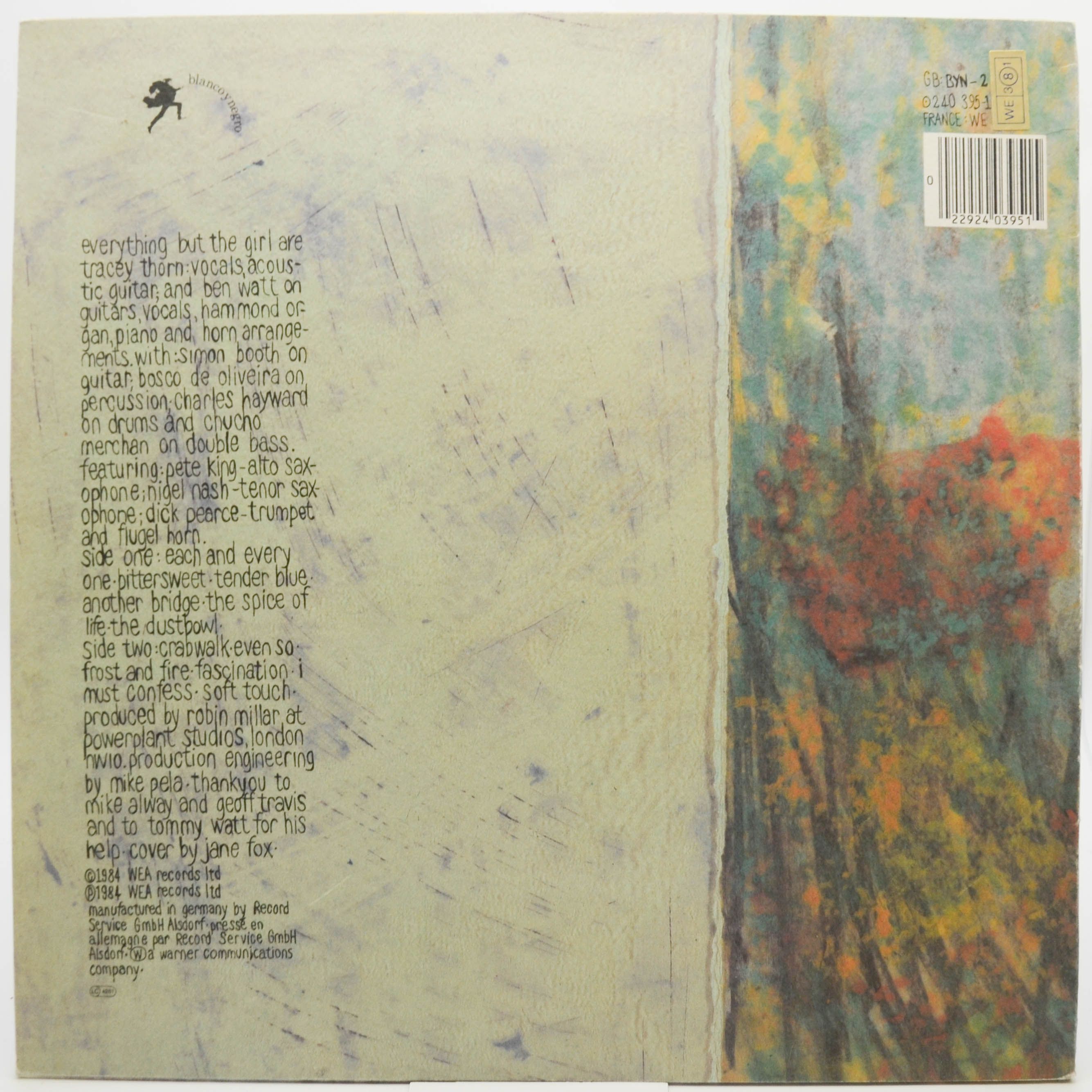 Everything But The Girl — Eden, 1984