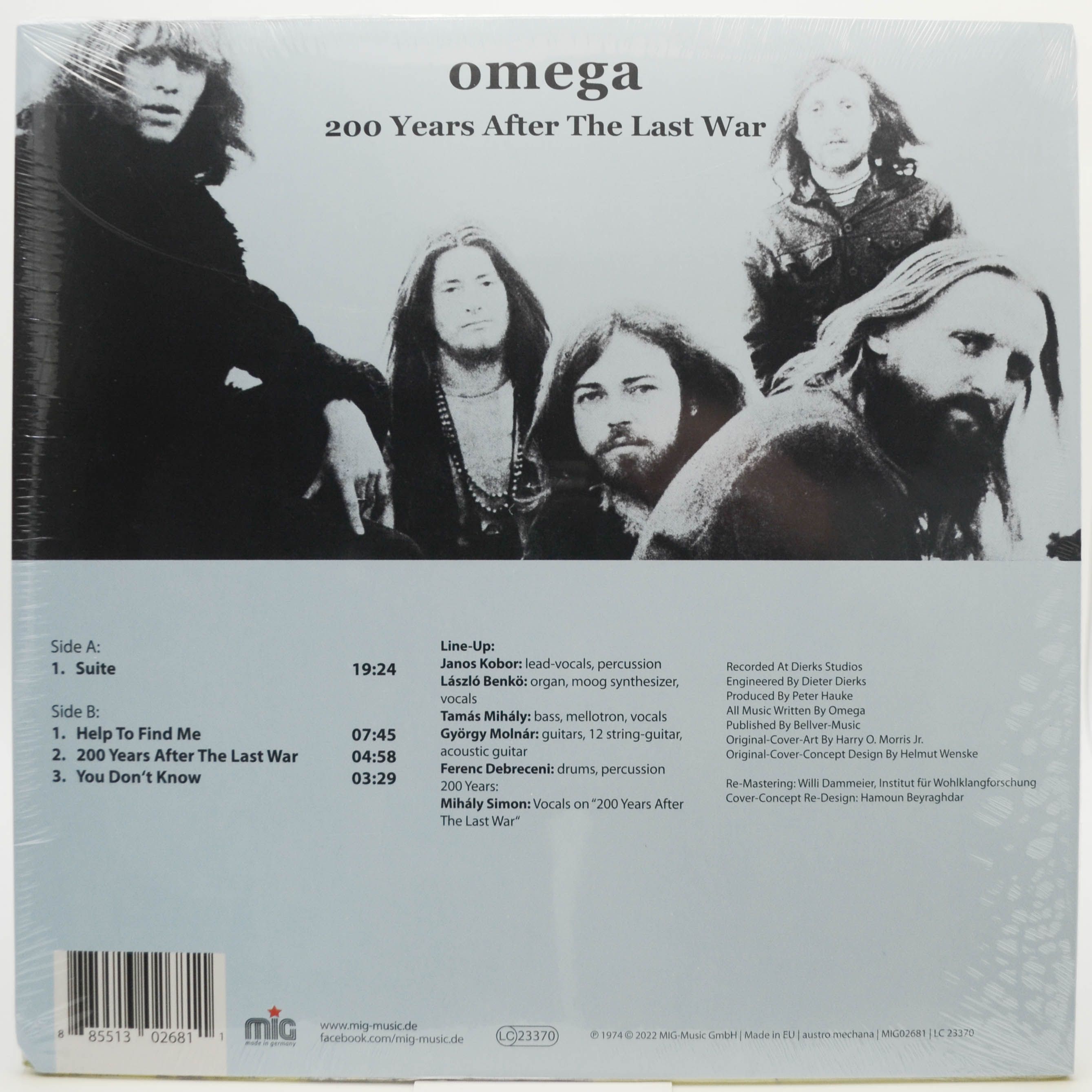 Omega — 200 Years After The Last War, 1974