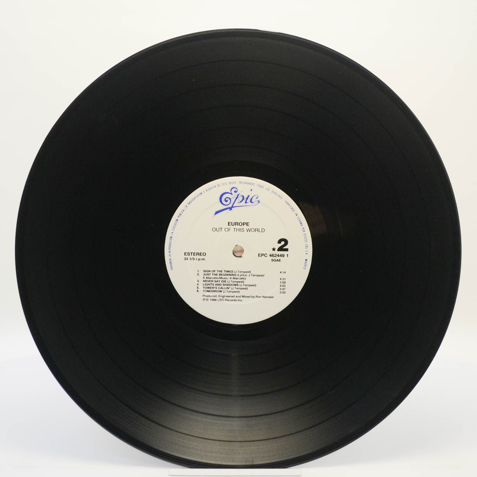 Europe — Out Of This World, 1988