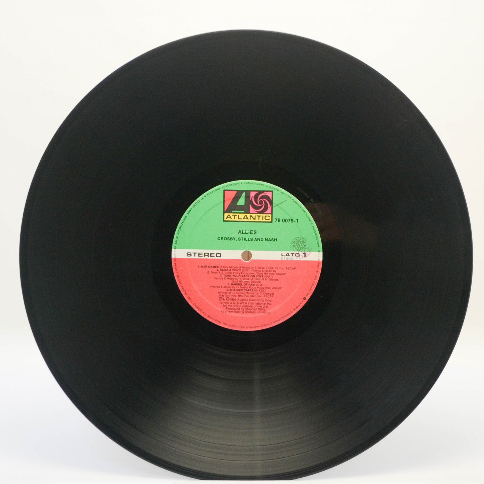 Crosby, Stills & Nash — Allies, 1983