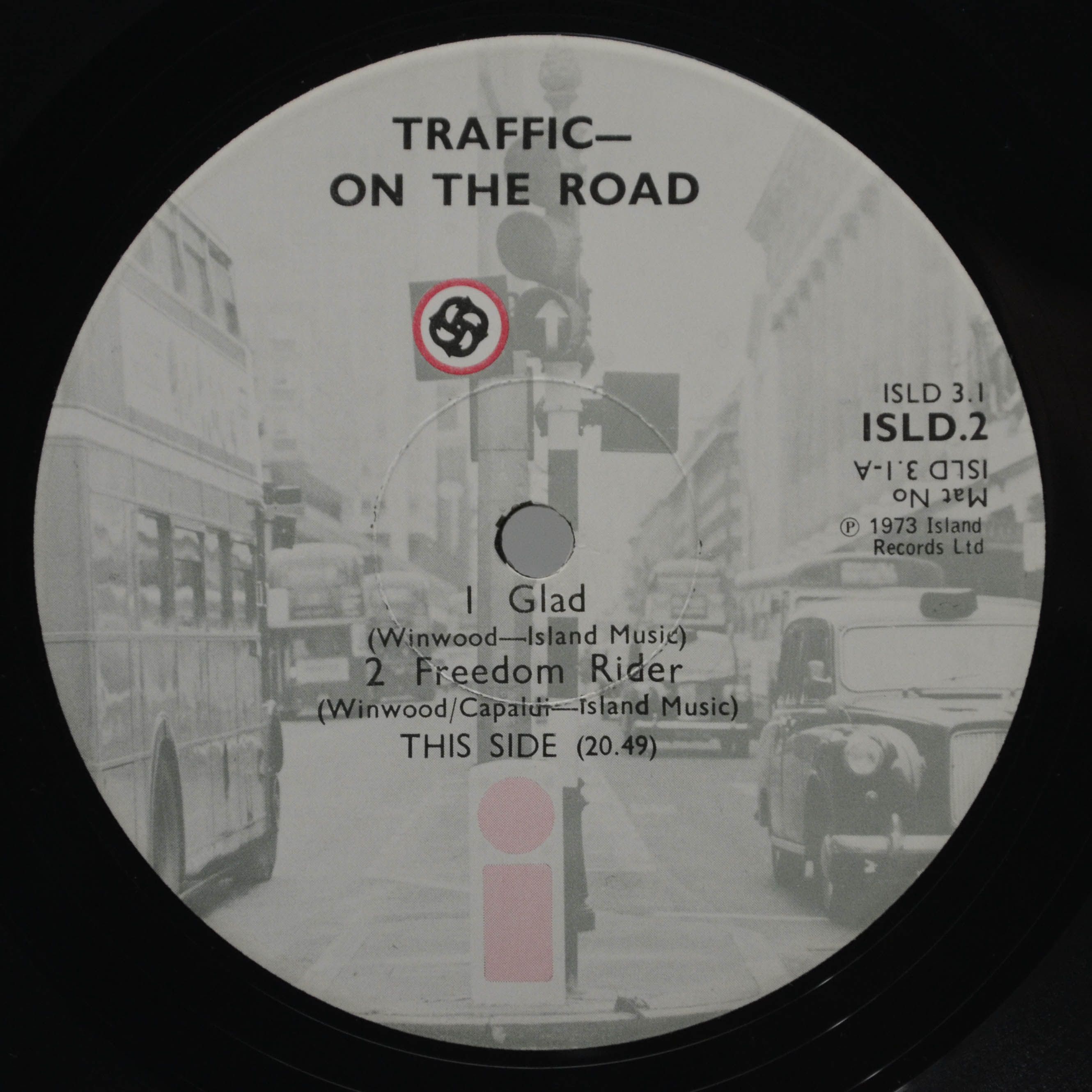 Traffic — On The Road (2LP, 1-st, UK), 1973