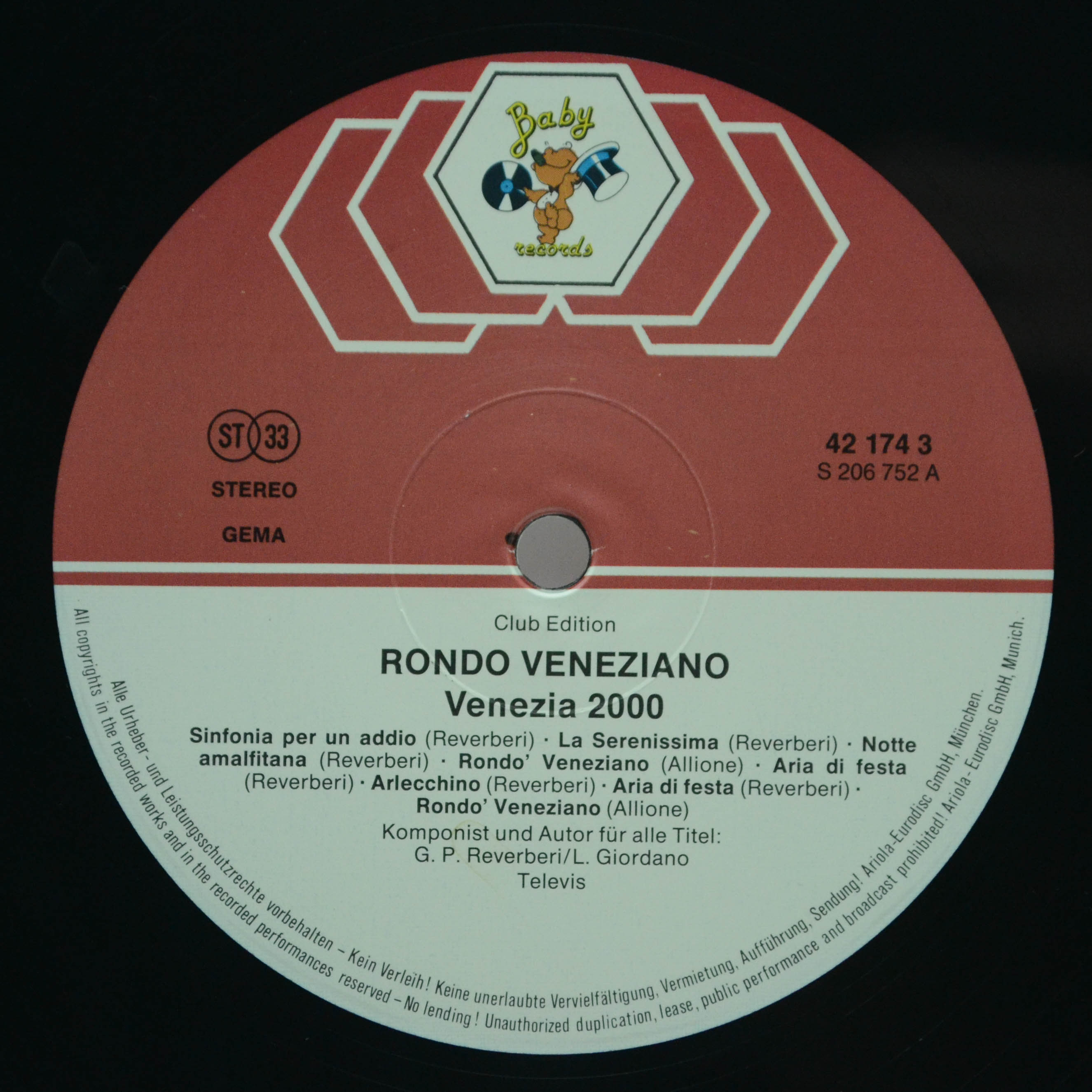 Rondò Veneziano — Venezia 2000, 1983