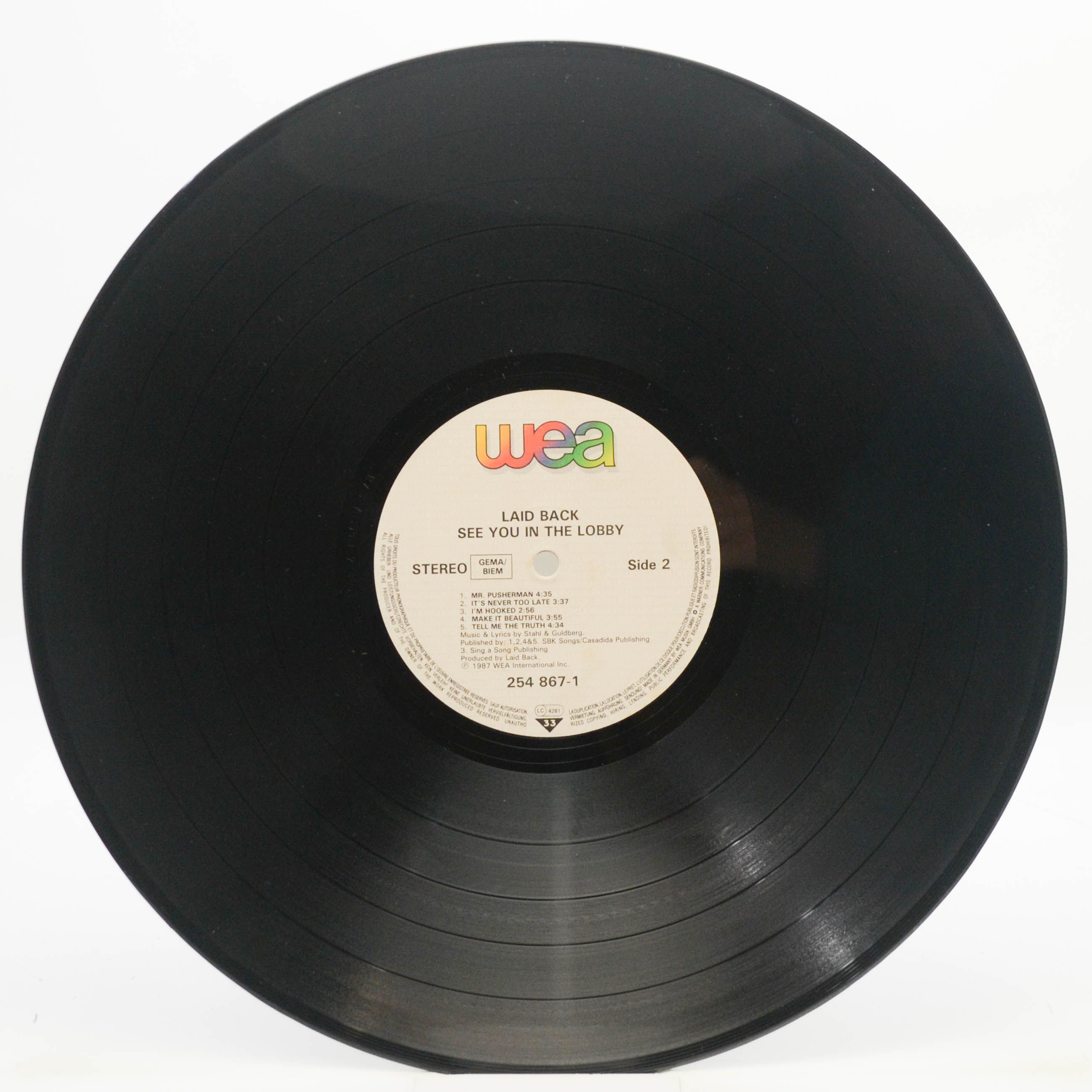 Laid Back — See You In The Lobby, 1987