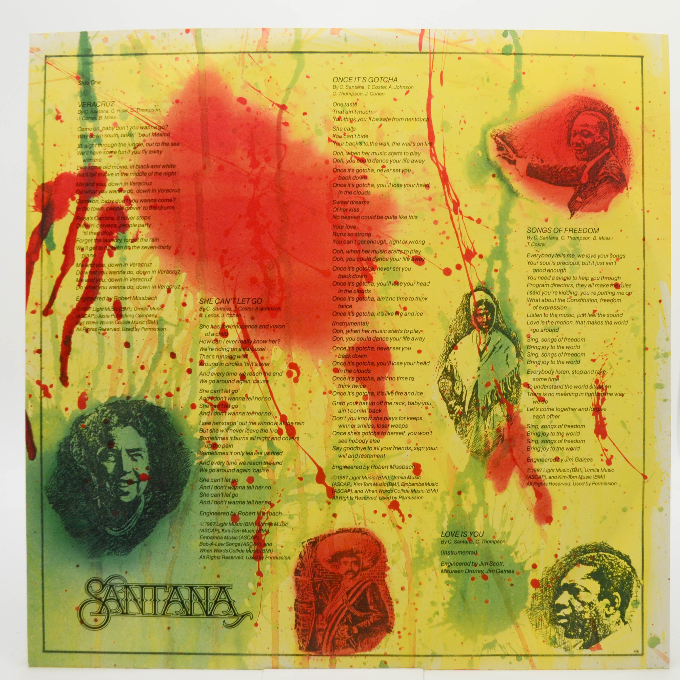 Santana — Freedom, 1987