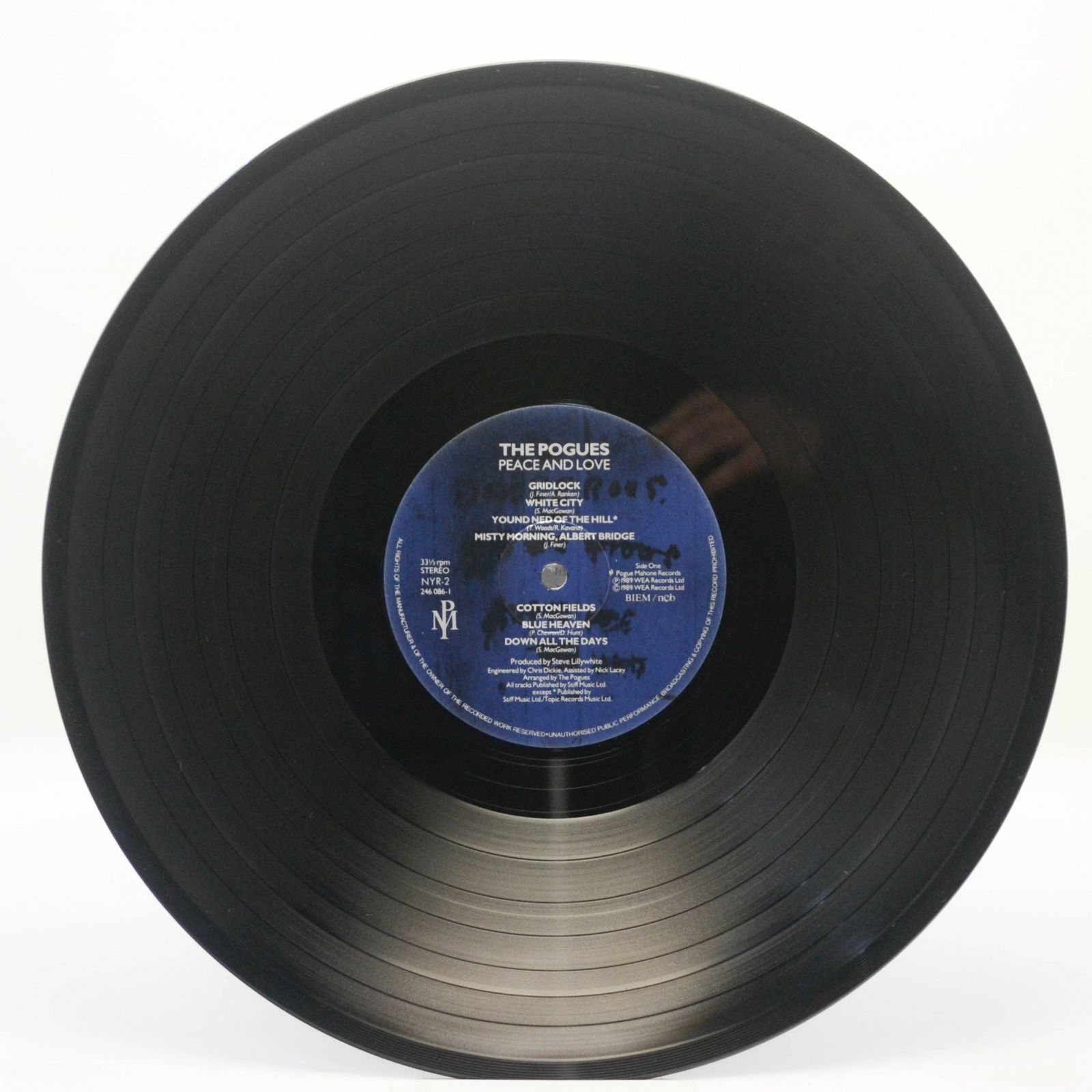 Pogues — Peace And Love, 1989