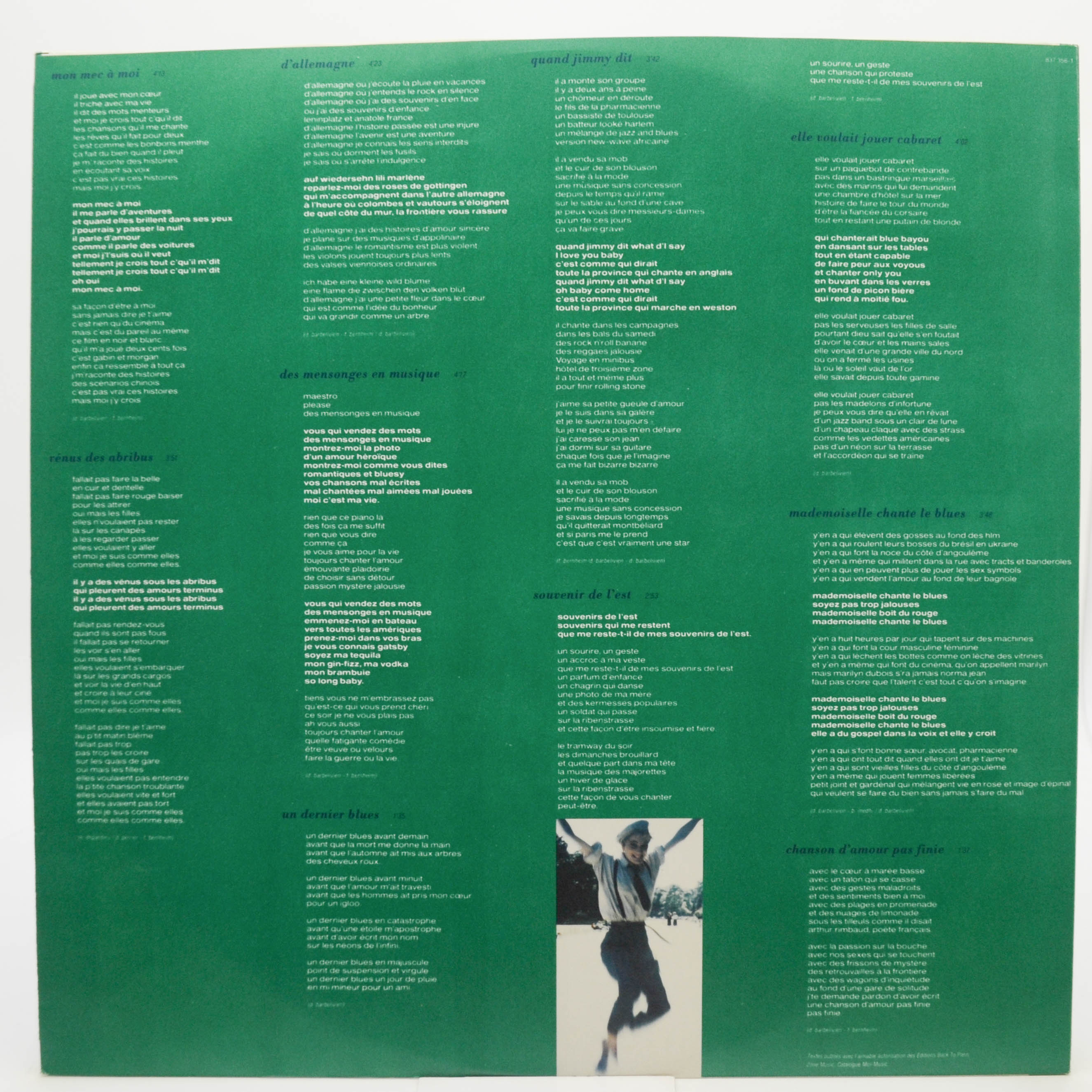 Patricia Kaas — Mademoiselle Chante... (1-st, France), 1988