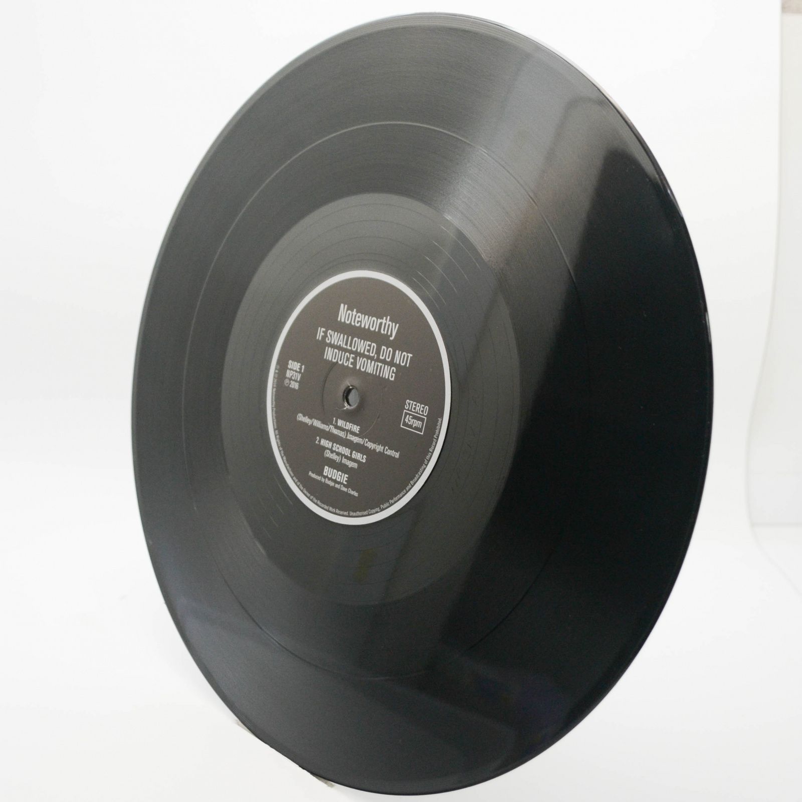 Budgie — If Swallowed, Do Not Induce Vomiting, 1980