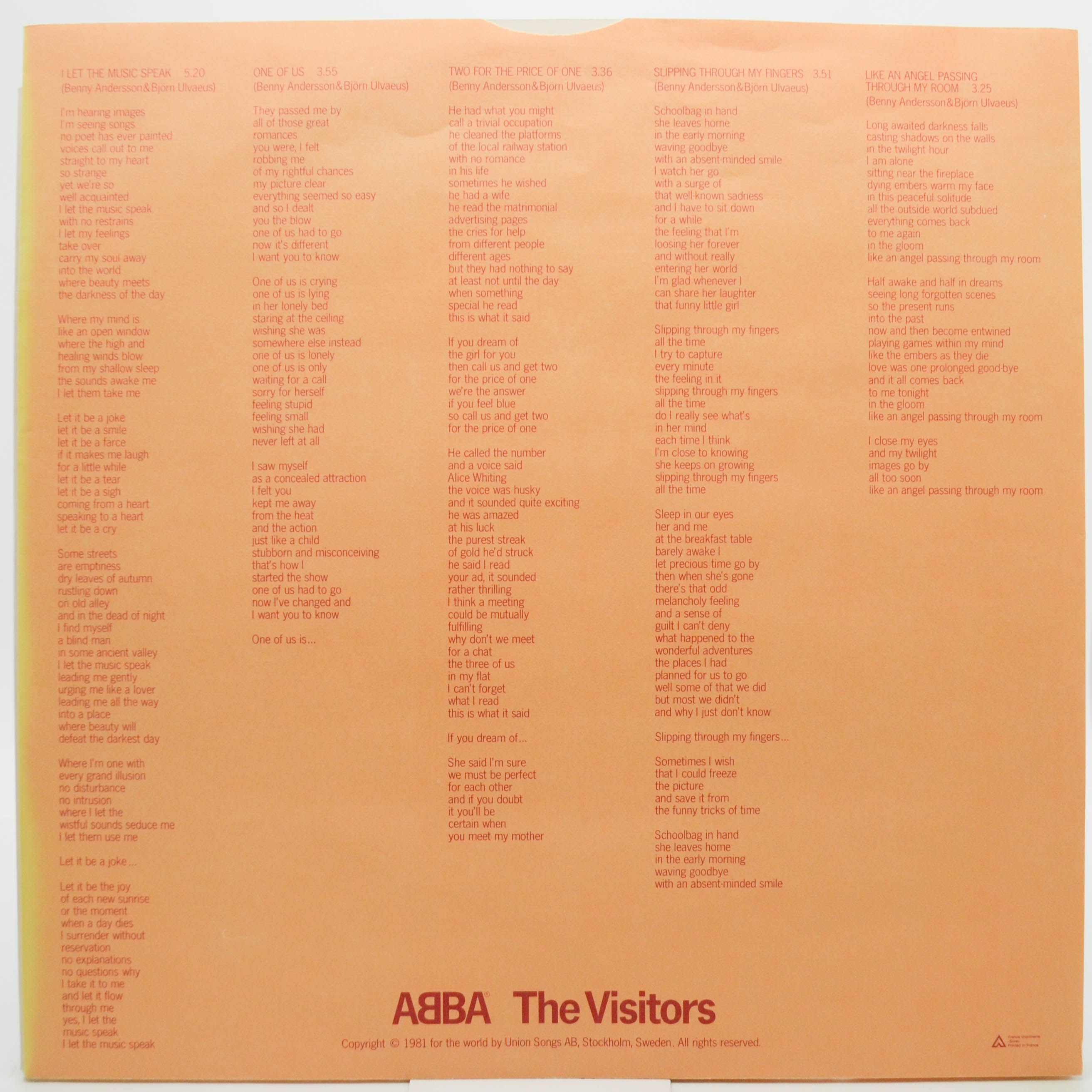 ABBA — The Visitors, 1981