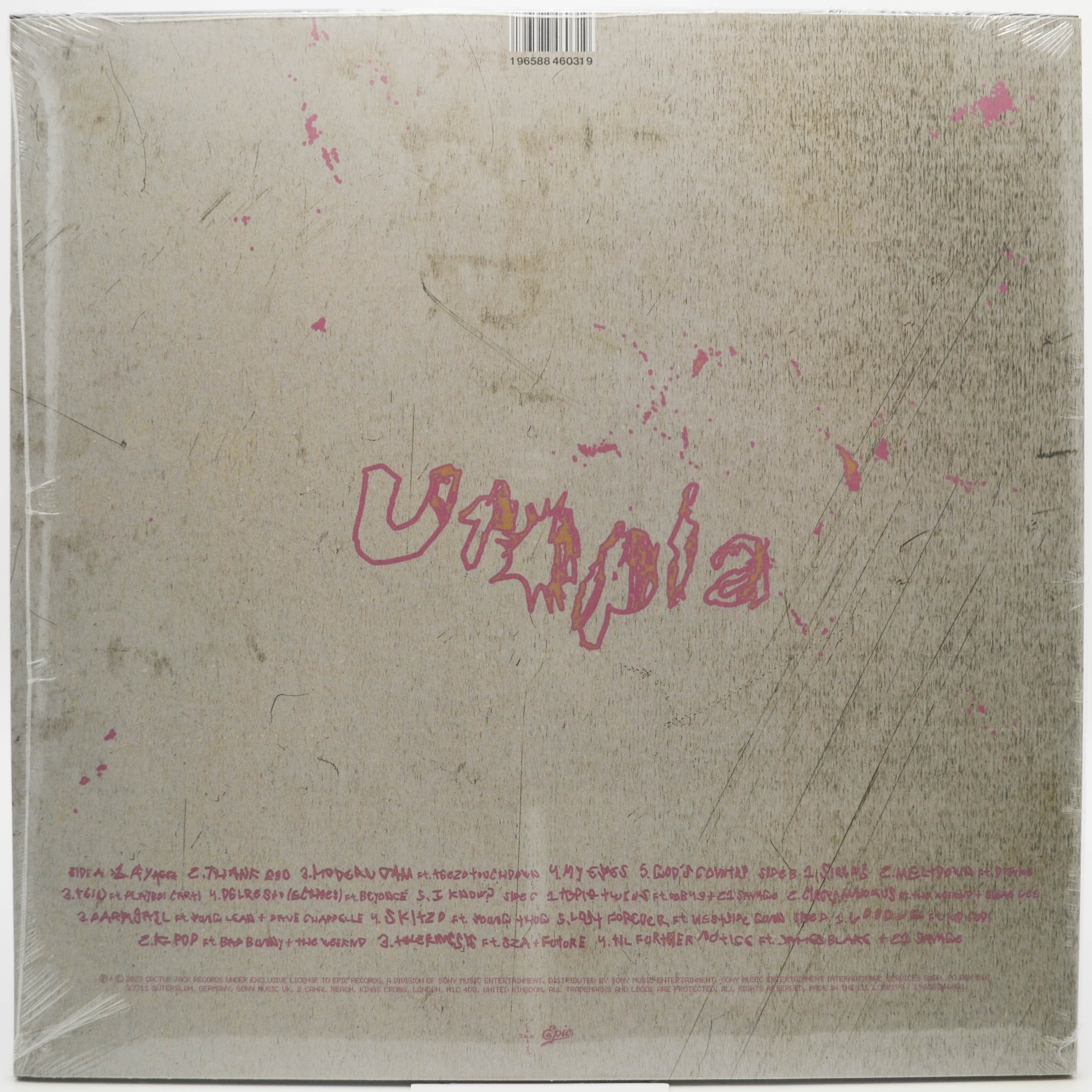 Travis Scott — Utopia (2LP), 2023