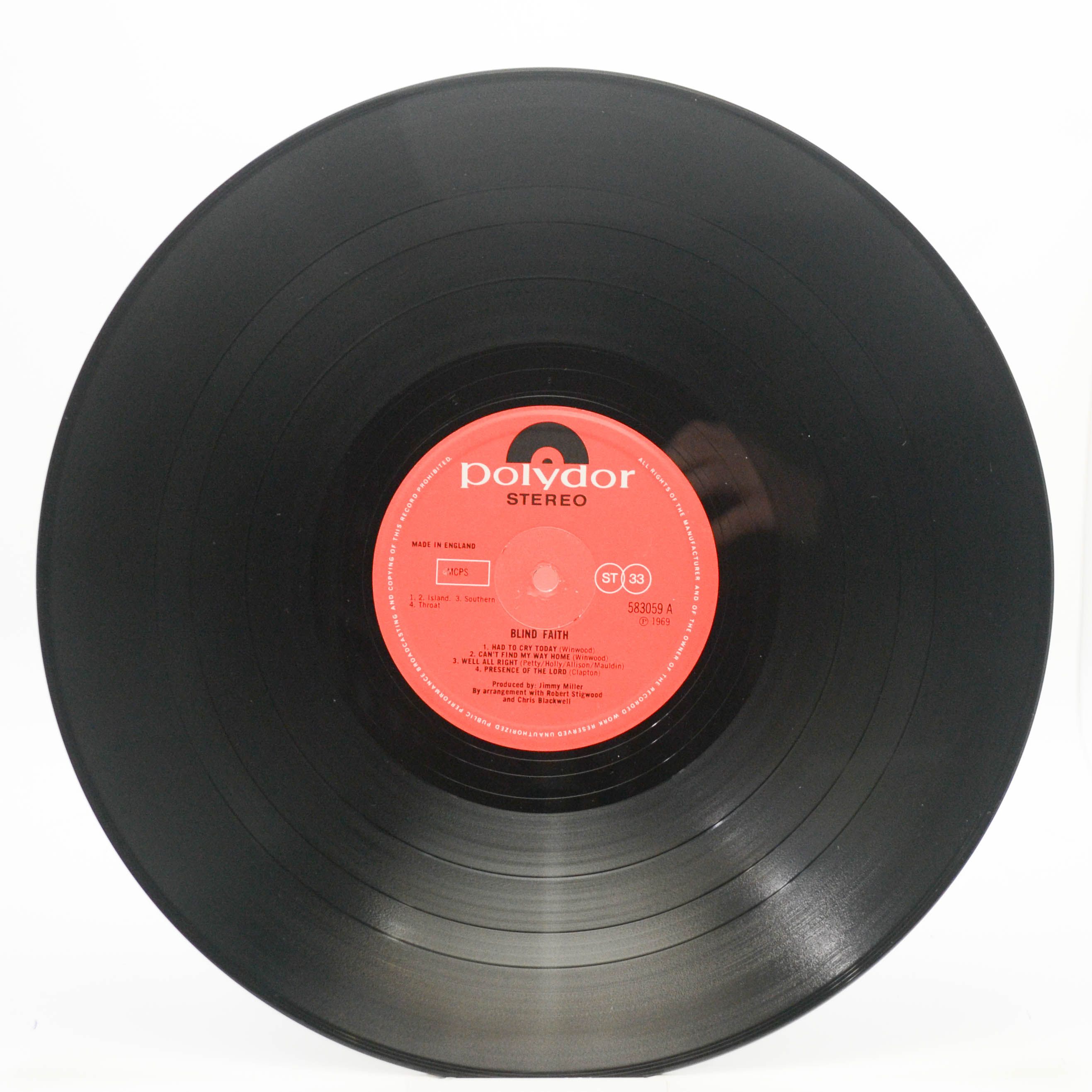 Blind Faith — Blind Faith (UK), 1969