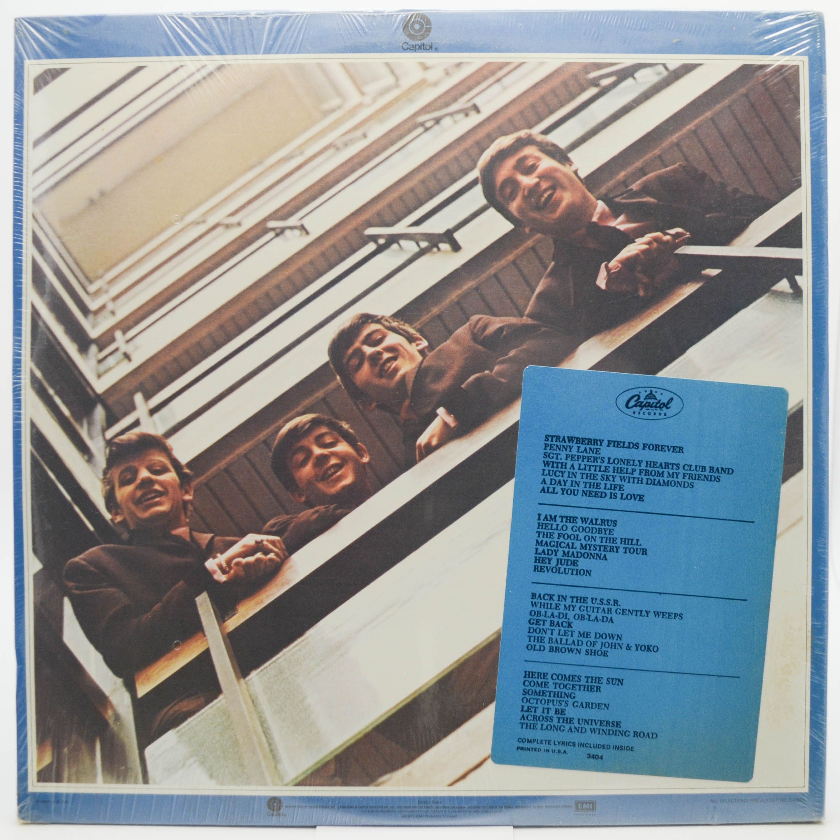 Beatles — 1967-1970 (2LP, USA), 1973